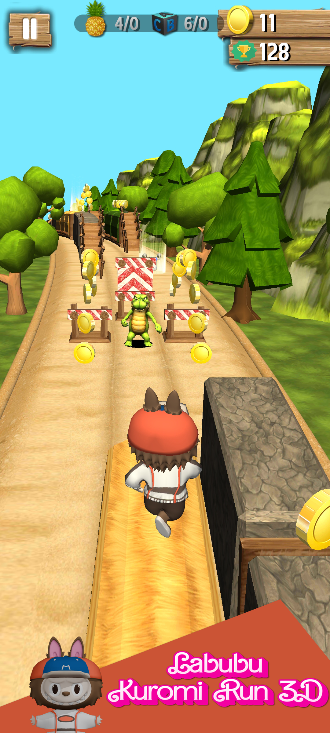 اسکرین شات 4 بازی Labubu Kuromi Run
