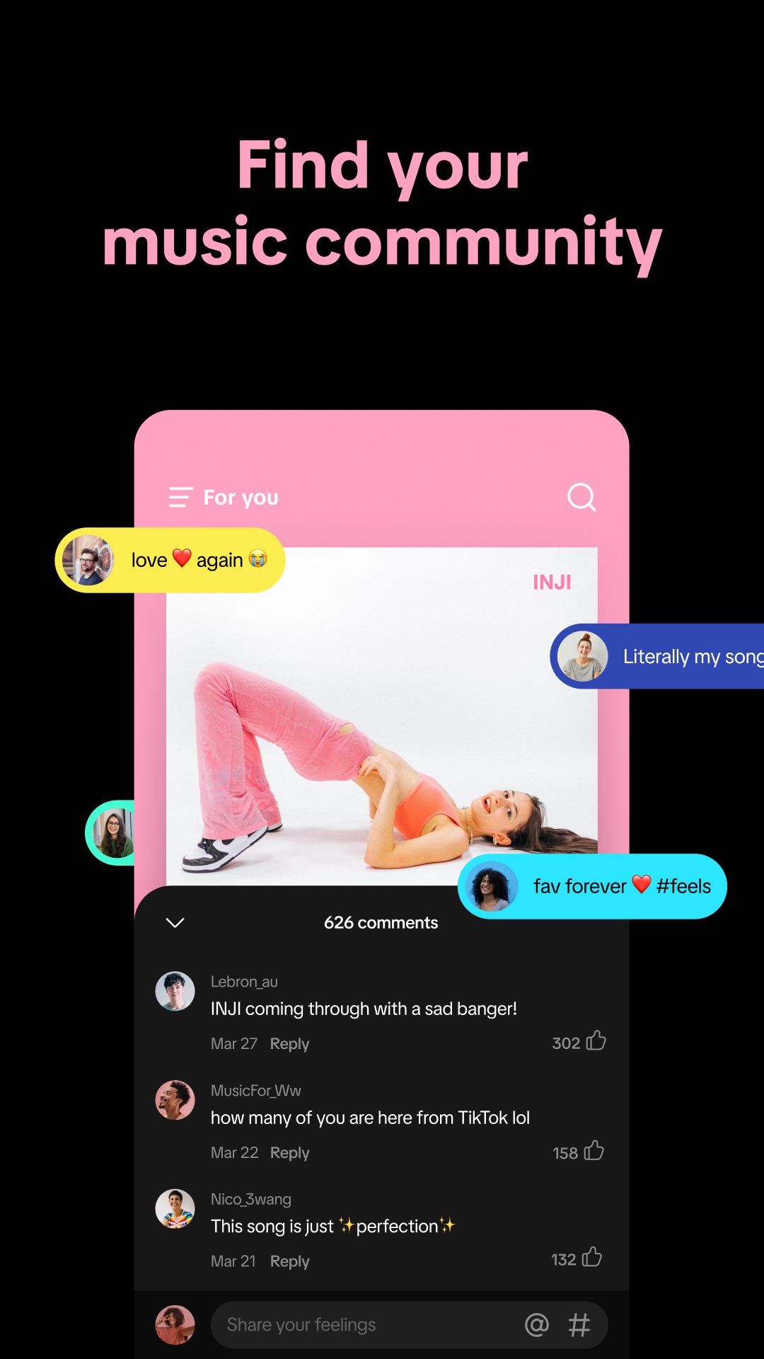 اسکرین شات 4 برنامه TikTok Music