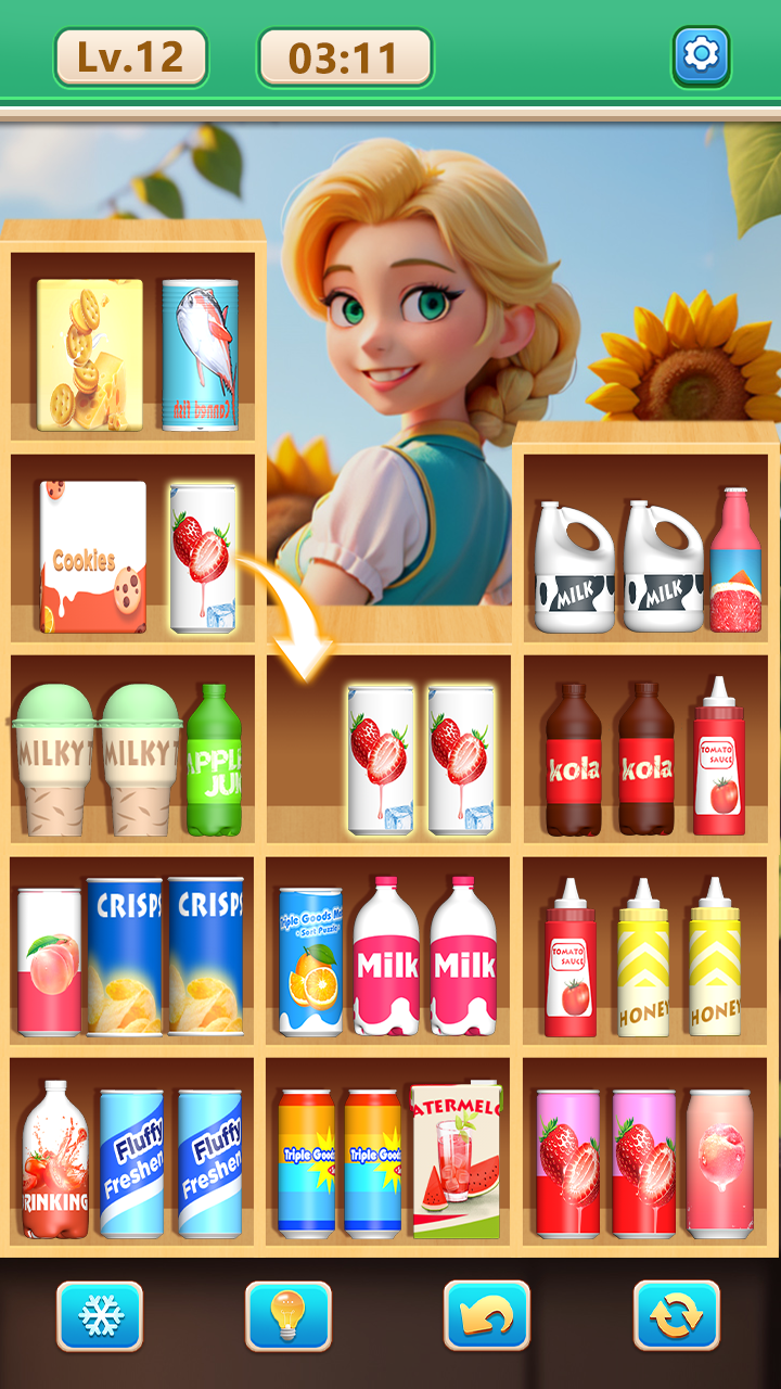 اسکرین شات 4 بازی Goods Sorting - Match Master