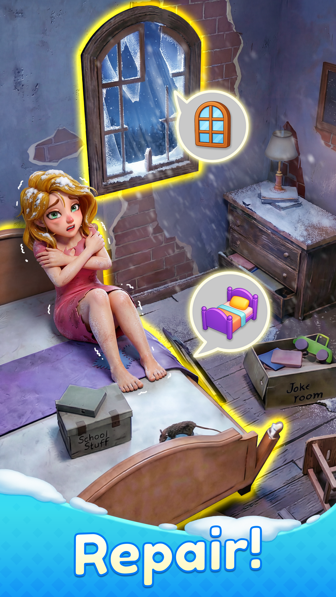 اسکرین شات 3 بازی Tile Family®:Match Puzzle Game