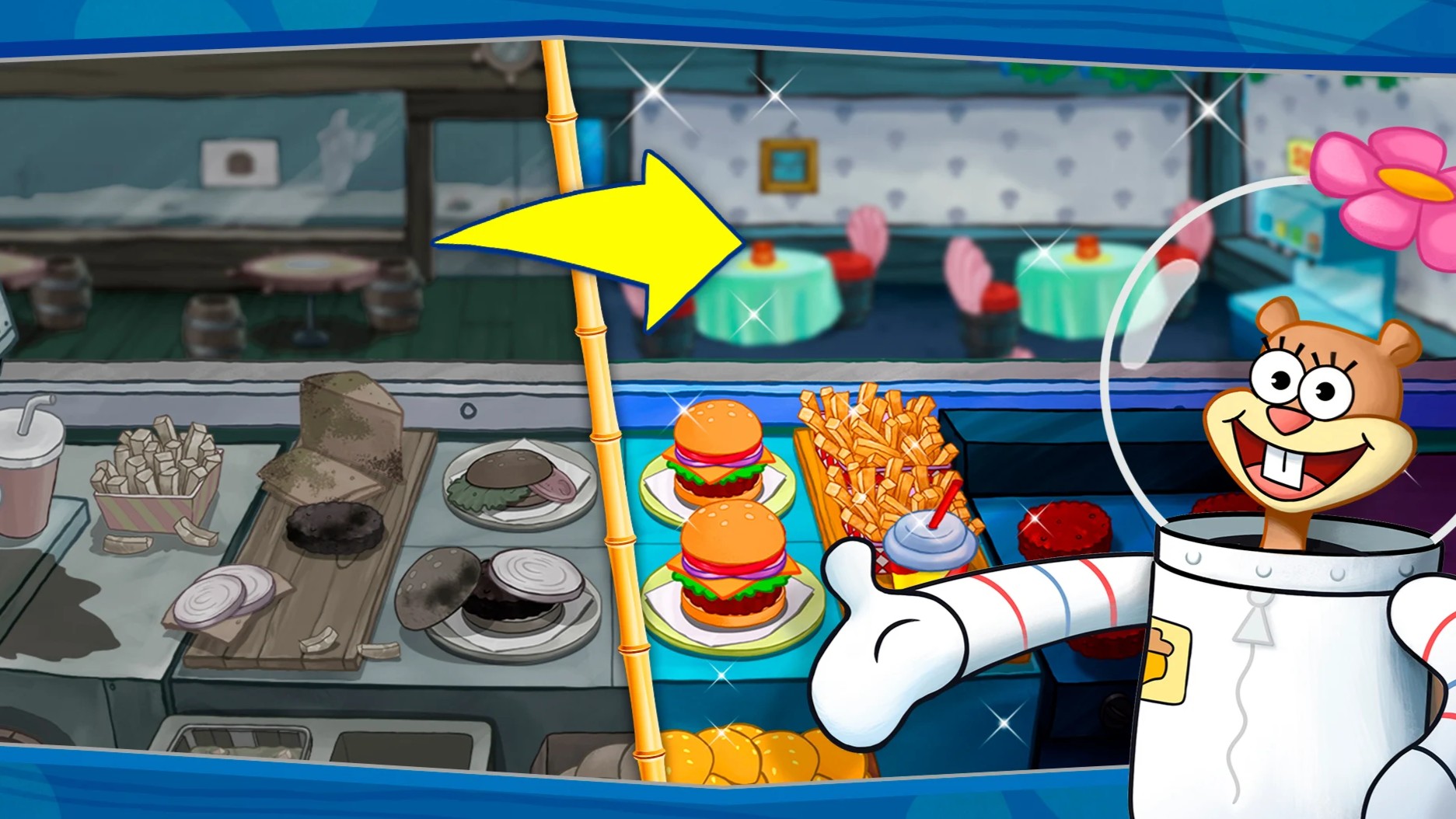 اسکرین شات 5 بازی SpongeBob: Krusty Cook-Off