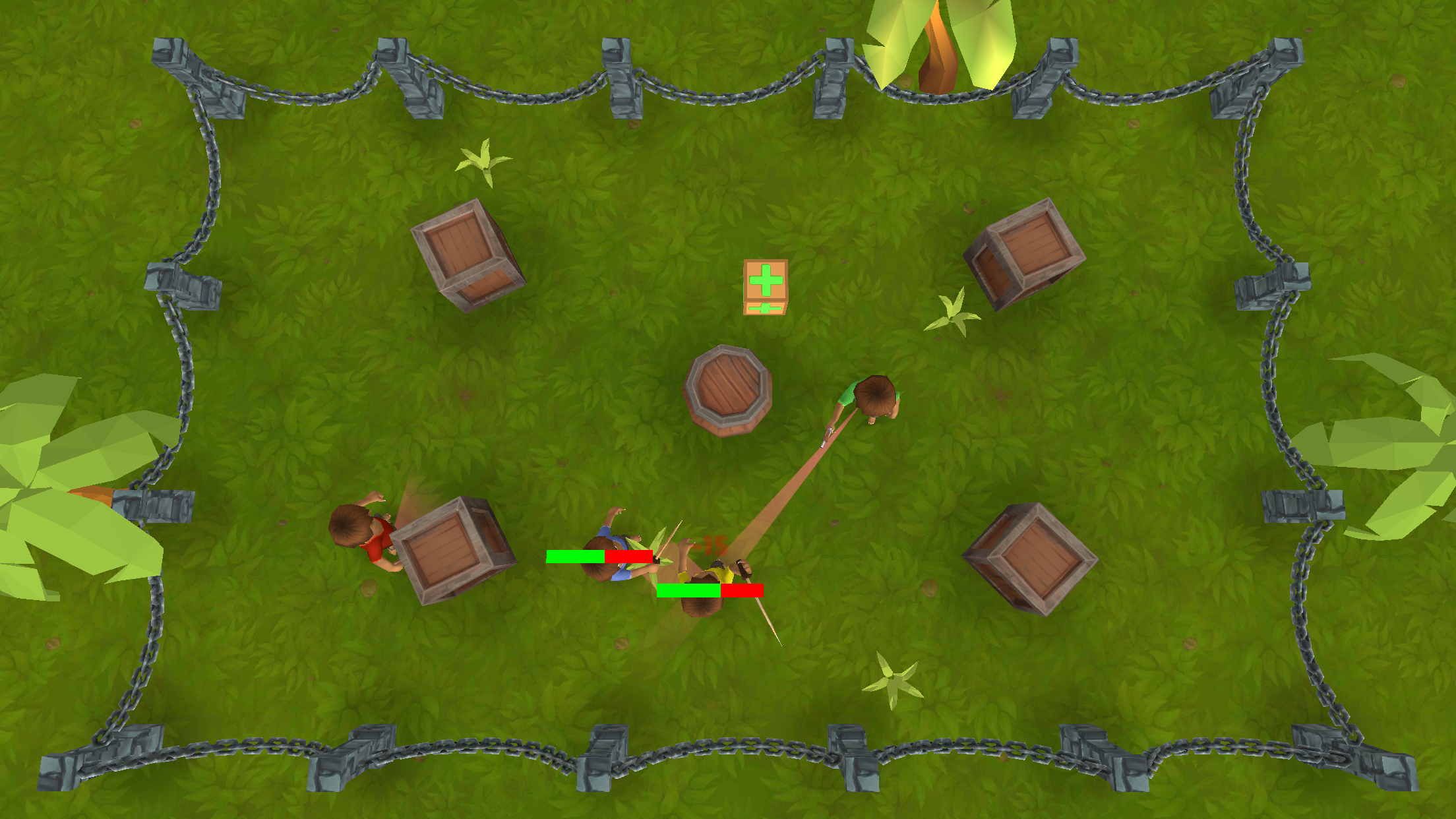 اسکرین شات 3 بازی Pirates party: 1-4 players