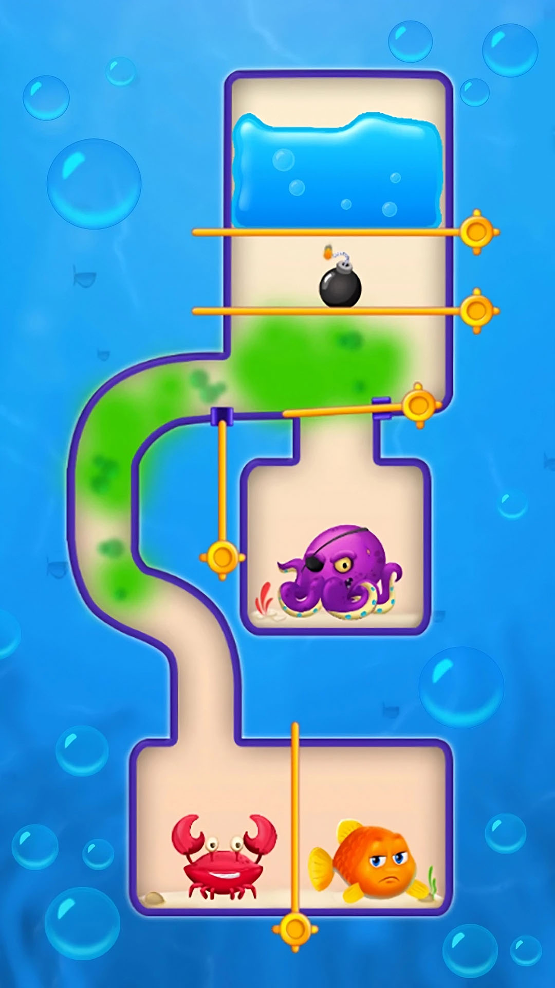 اسکرین شات 2 بازی Save the Fish: Arrow Out