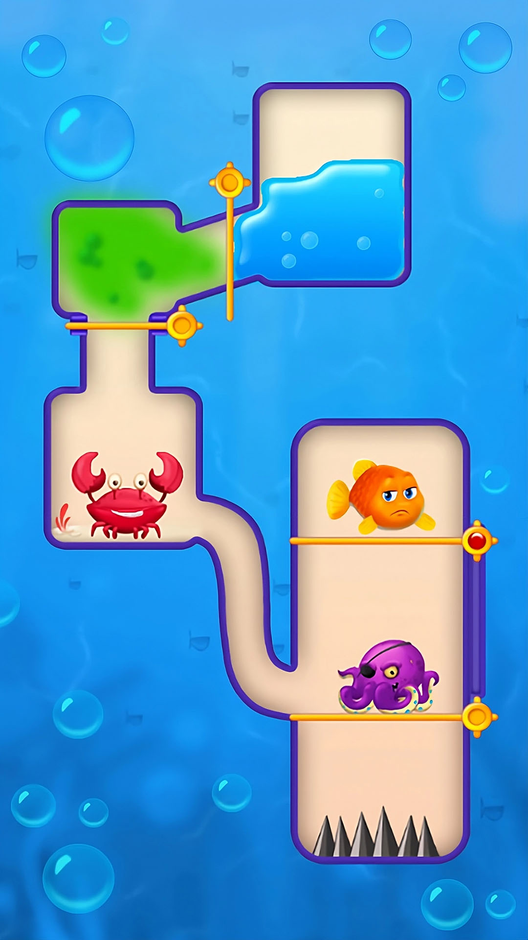 اسکرین شات 3 بازی Save the Fish: Arrow Out