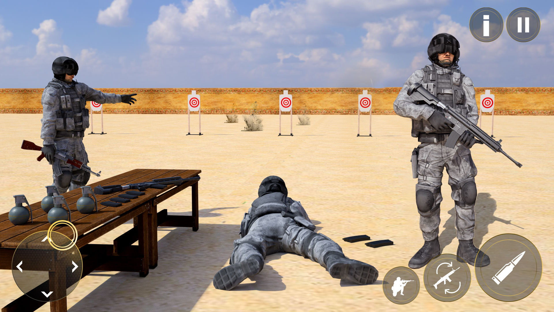 اسکرین شات 5 برنامه US Army FPS: Soldier Gun Game
