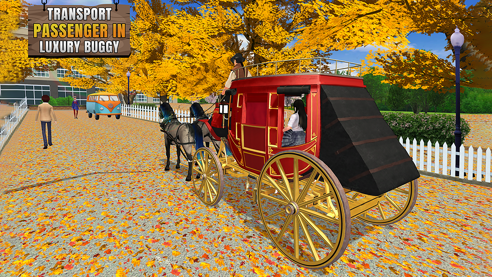 اسکرین شات 4 بازی Flying Horse Taxi Transport