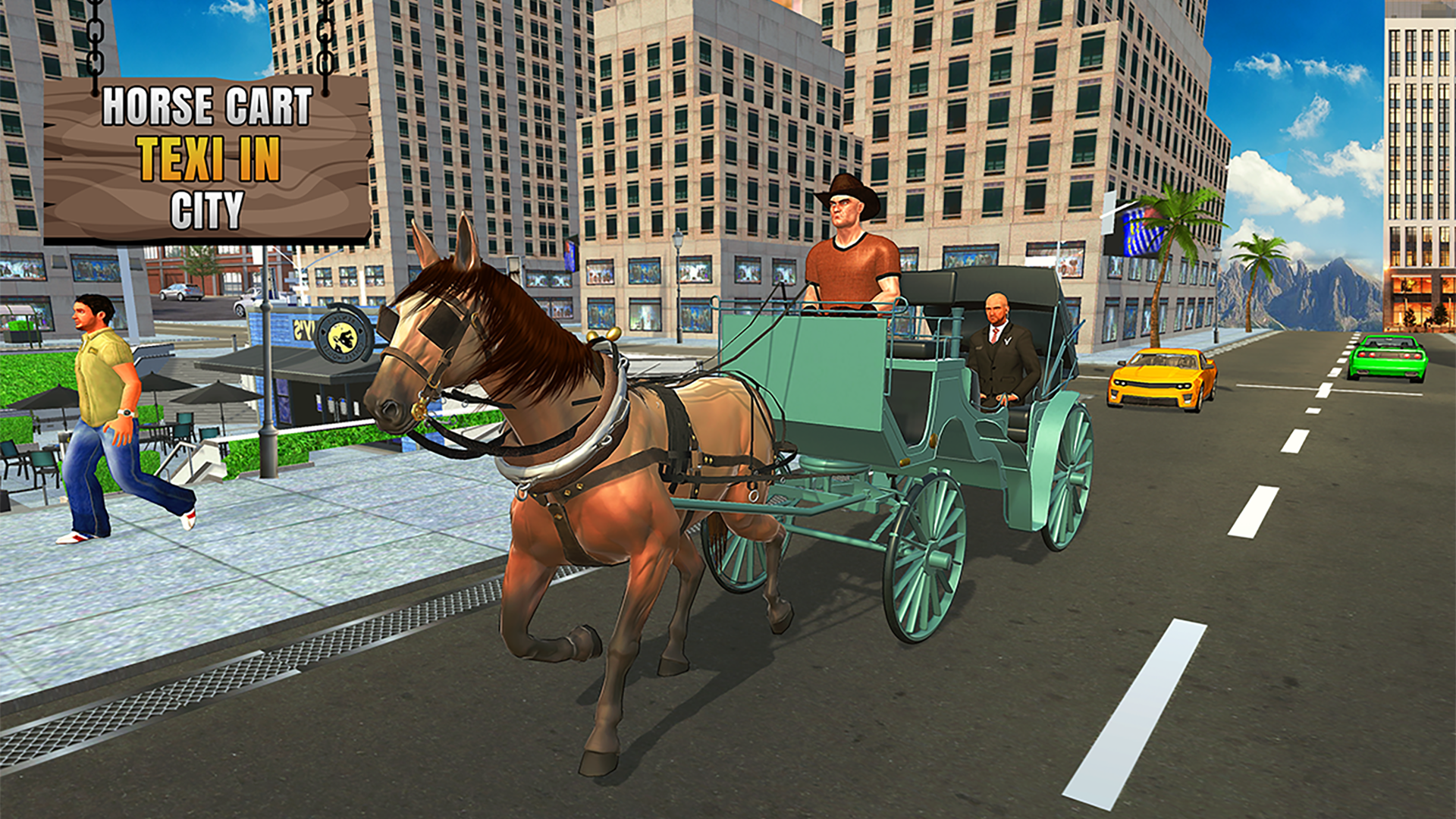 اسکرین شات 7 بازی Flying Horse Taxi Transport
