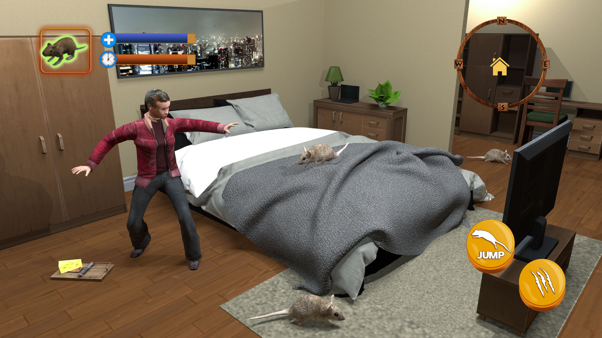 اسکرین شات 5 بازی Stray Mouse Family Simulator