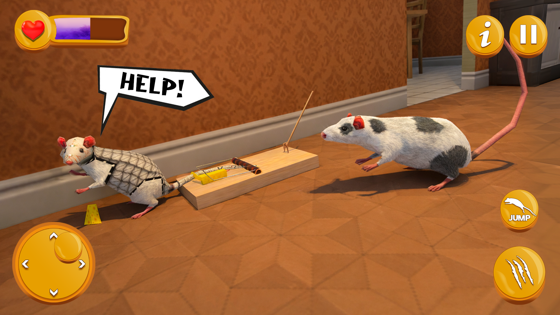 اسکرین شات 2 بازی Stray Mouse Family Simulator