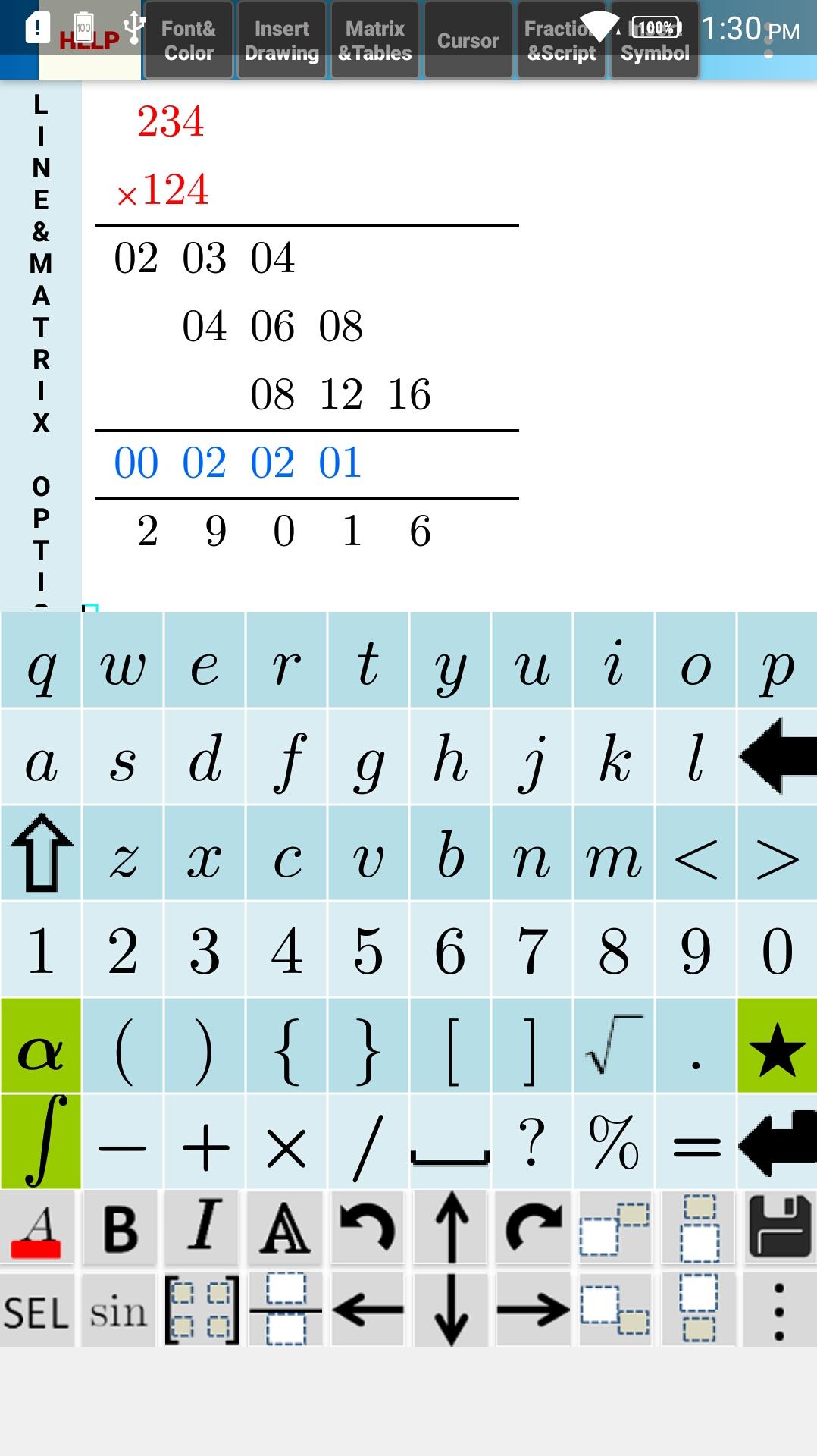 اسکرین شات 7 برنامه Equation Editor and Q&A Forum