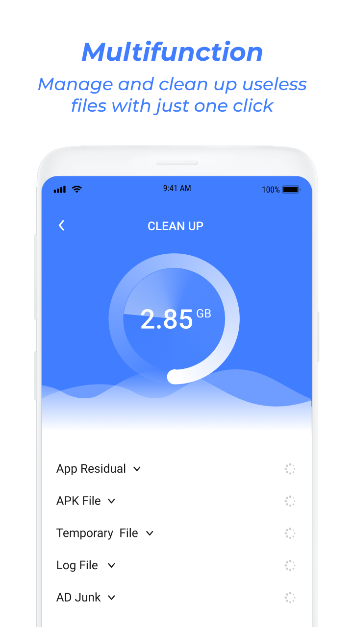 اسکرین شات 3 برنامه Tiny File Explorer & Cleaner
