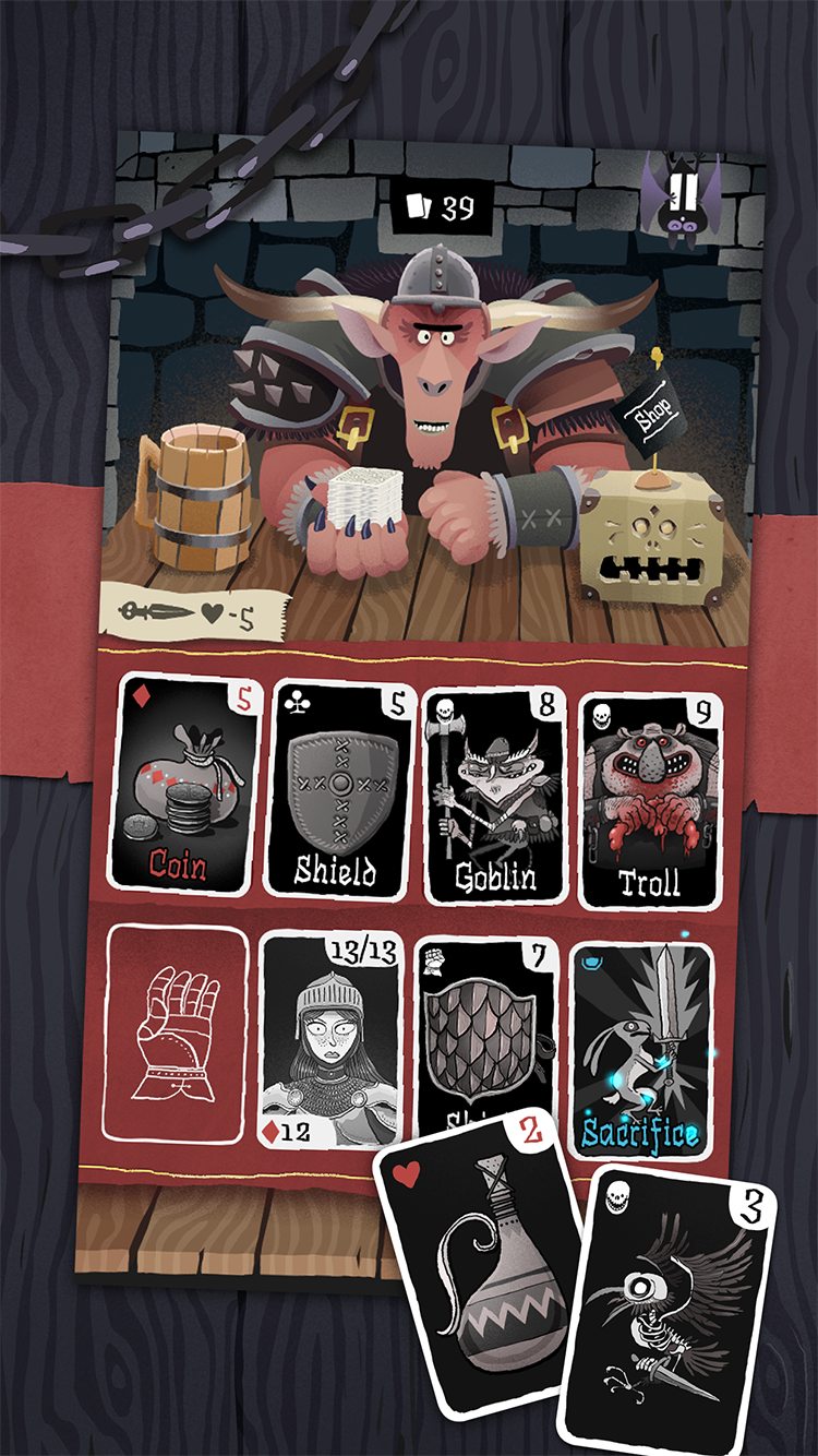 اسکرین شات 3 بازی Card Crawl