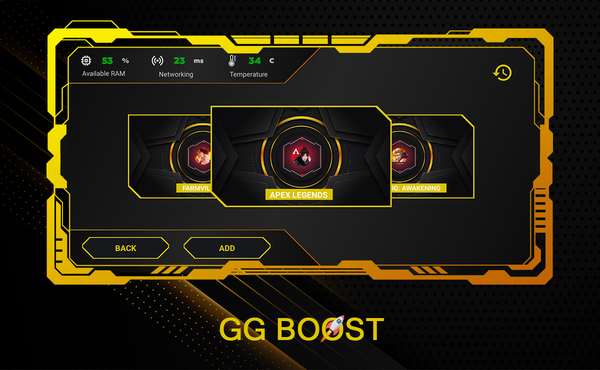 اسکرین شات 2 برنامه GG Boost - Game Launcher