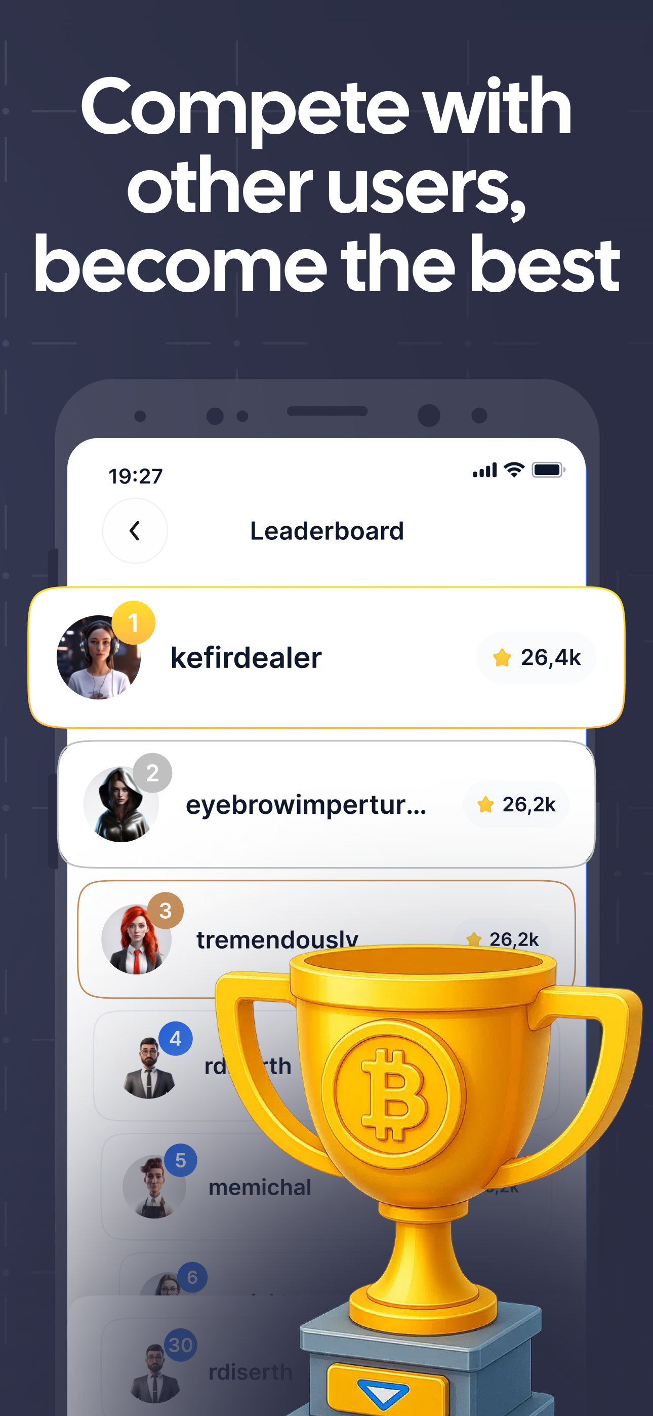 اسکرین شات 5 برنامه Trade Boss: Crypto Simulator