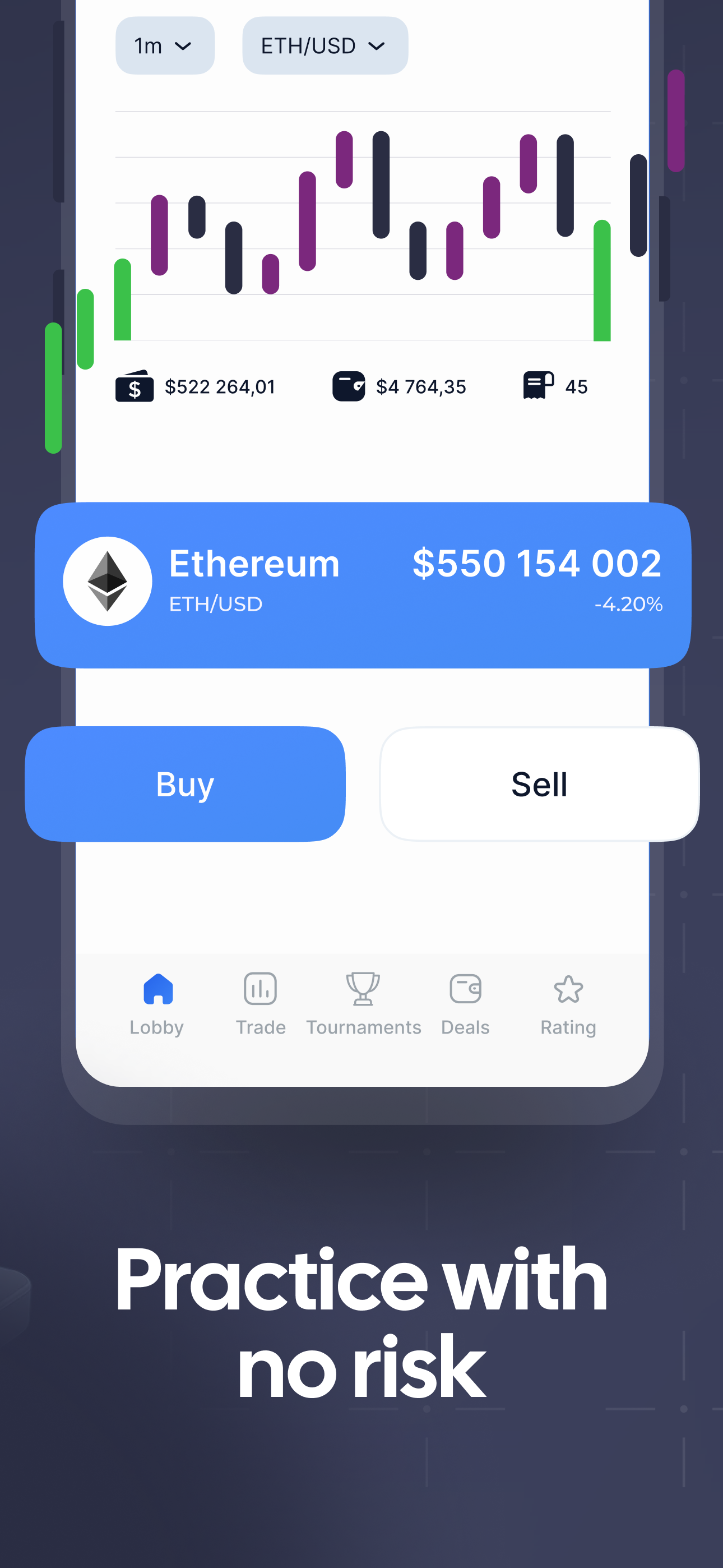 اسکرین شات 2 برنامه Trade Boss: Crypto Simulator
