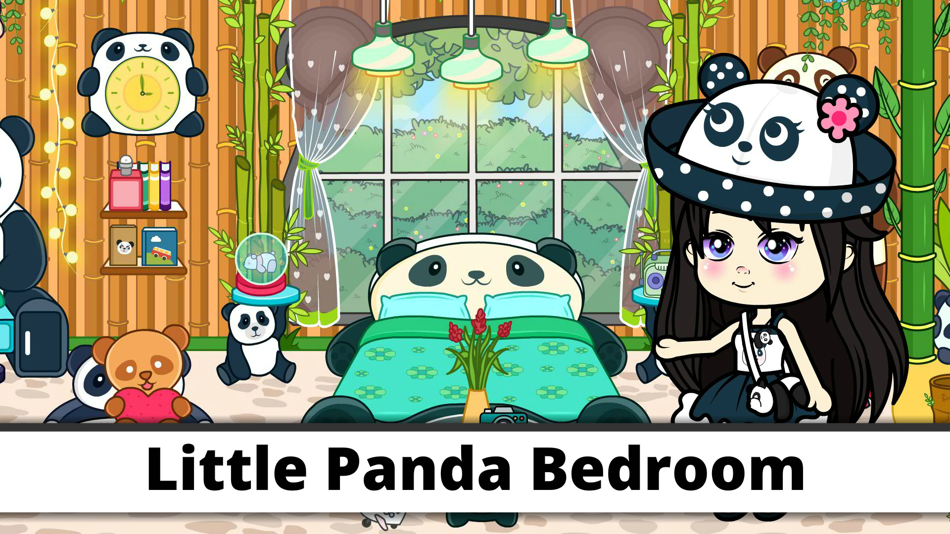 اسکرین شات 6 بازی Tizi Panda House Design Games