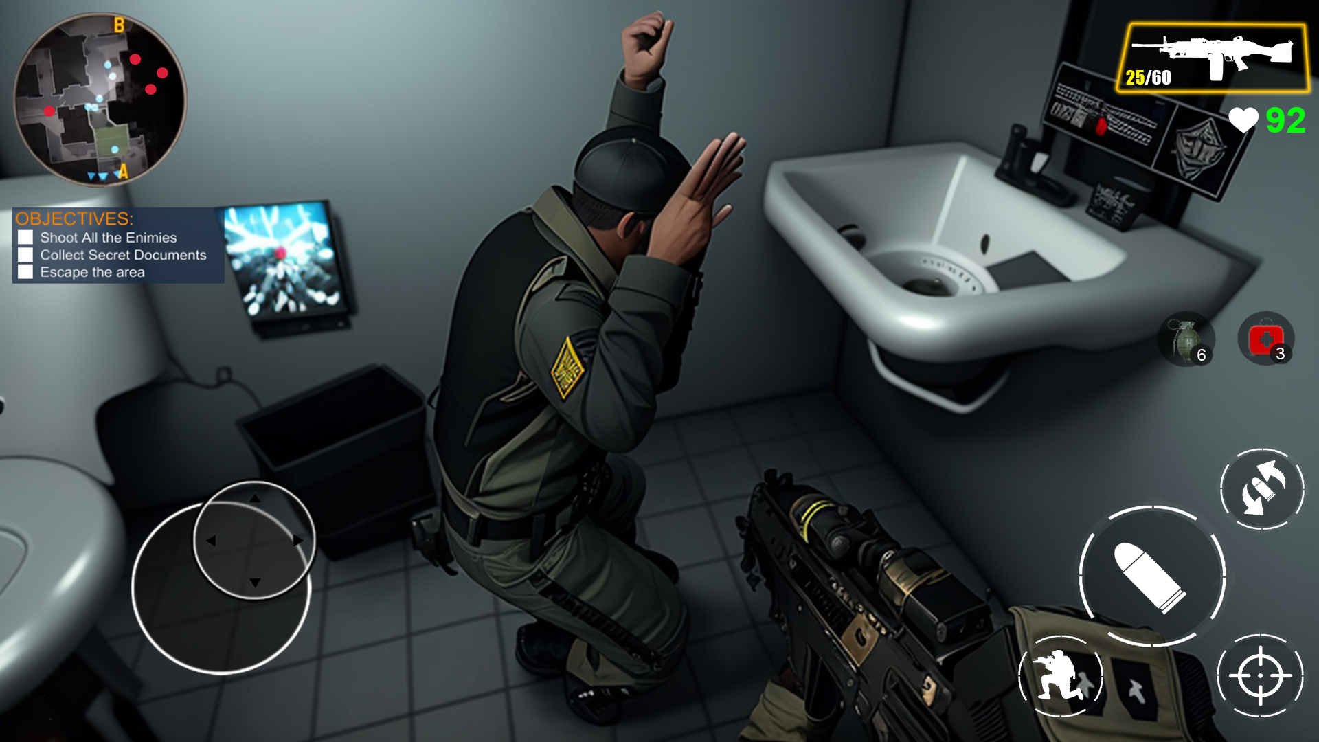 اسکرین شات 5 بازی SWAT Games Elite Team Offline