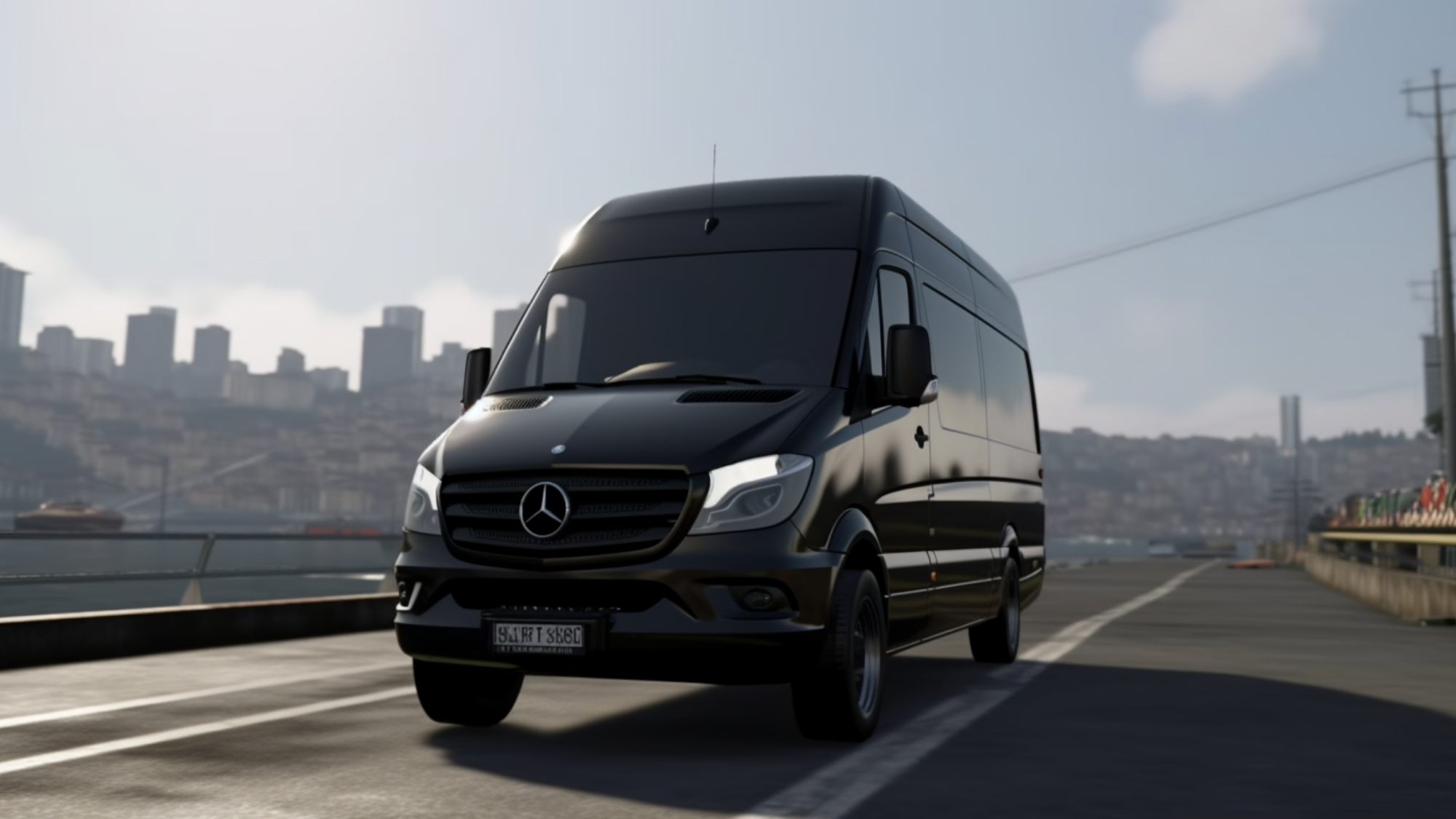 اسکرین شات 2 بازی Sprinter Bus Transport Game