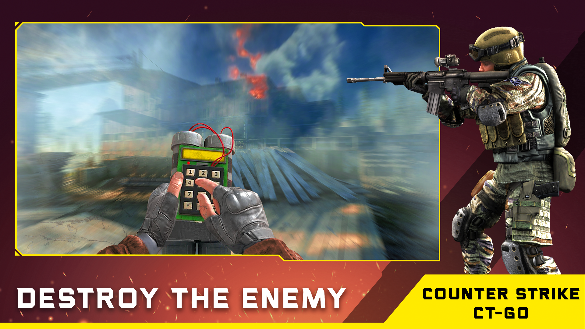 اسکرین شات 5 بازی Counter Strike CT-GO Offline