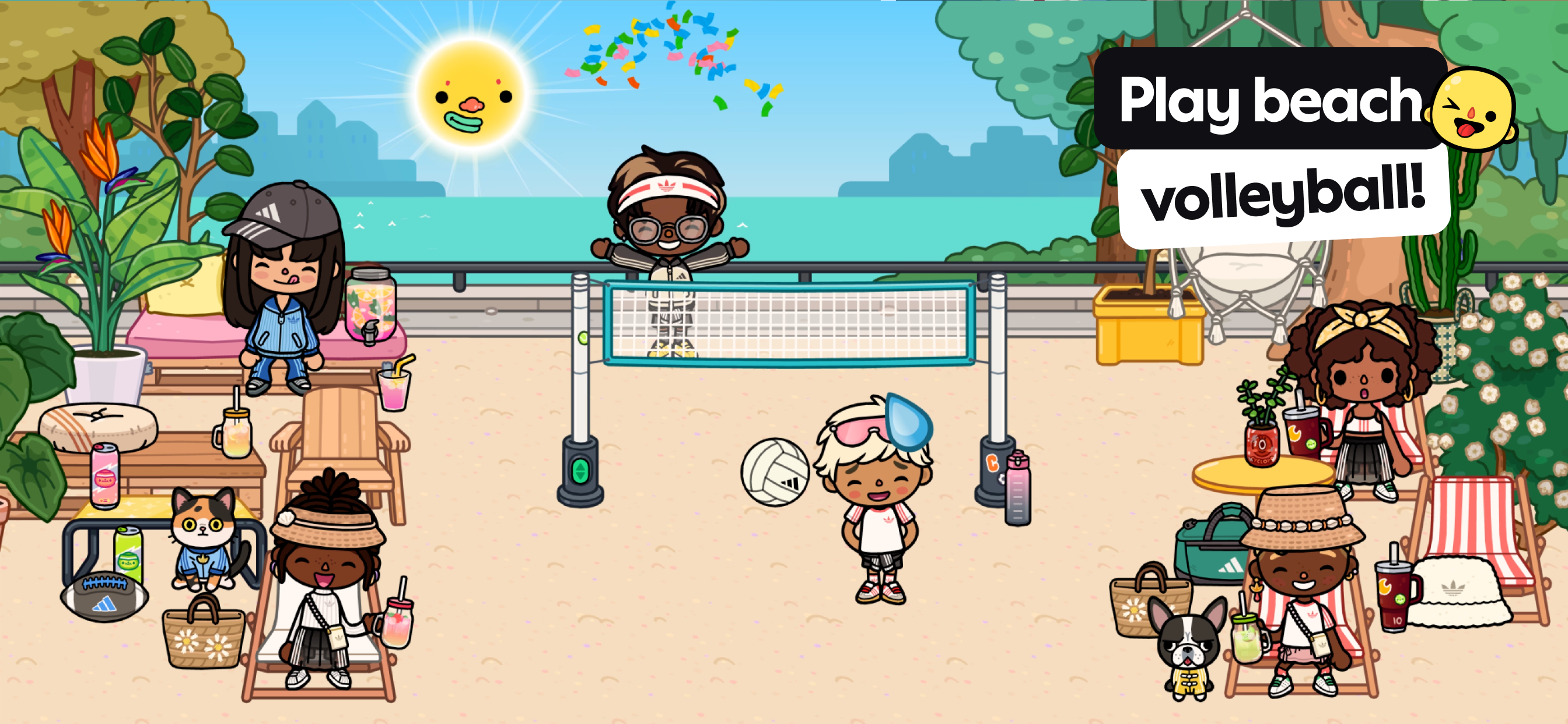 اسکرین شات 8 بازی Toca Boca World x adidas