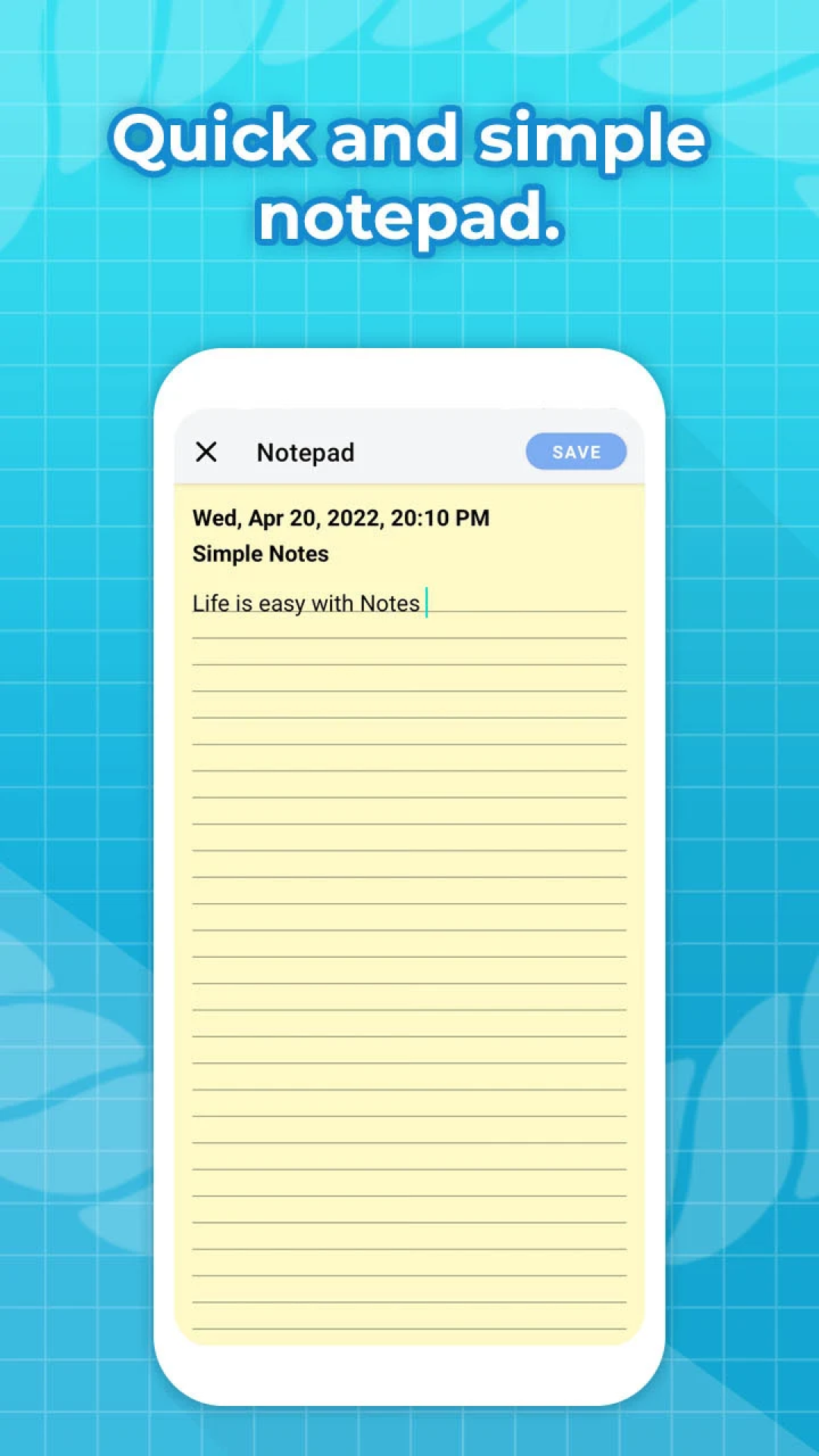 اسکرین شات 1 برنامه Notepad - Notes, Notebook