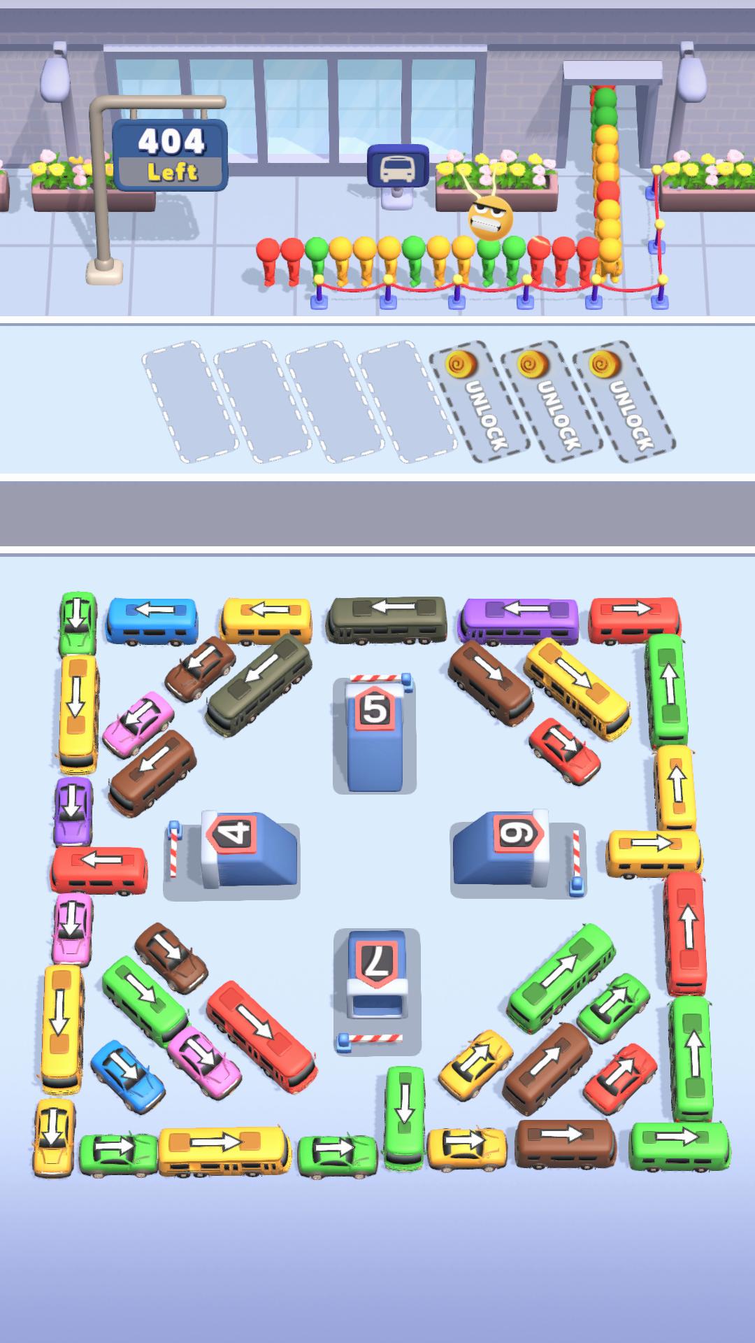 اسکرین شات 8 بازی Bus Mania - Car Parking Jam