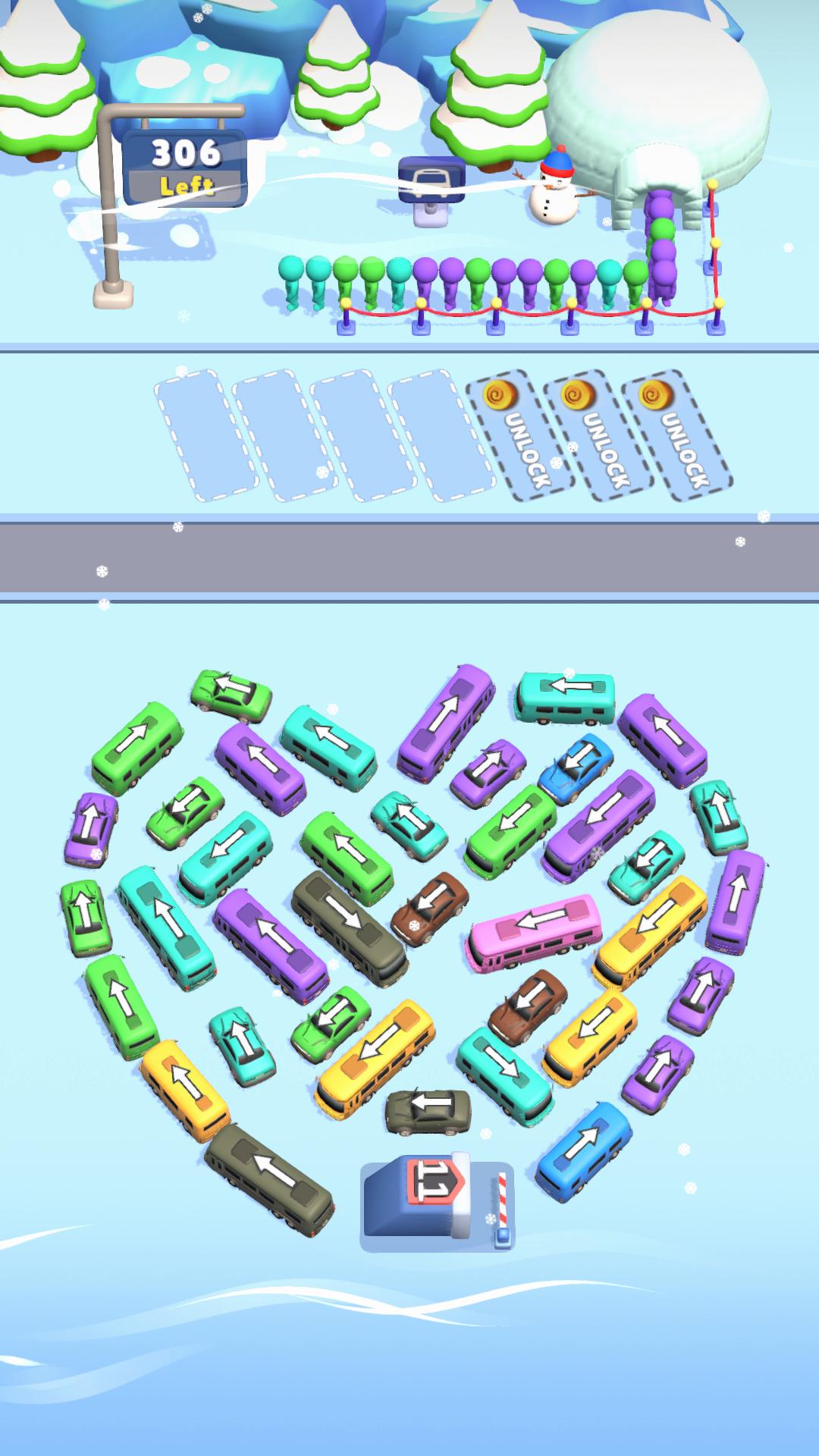 اسکرین شات 7 بازی Bus Mania - Car Parking Jam