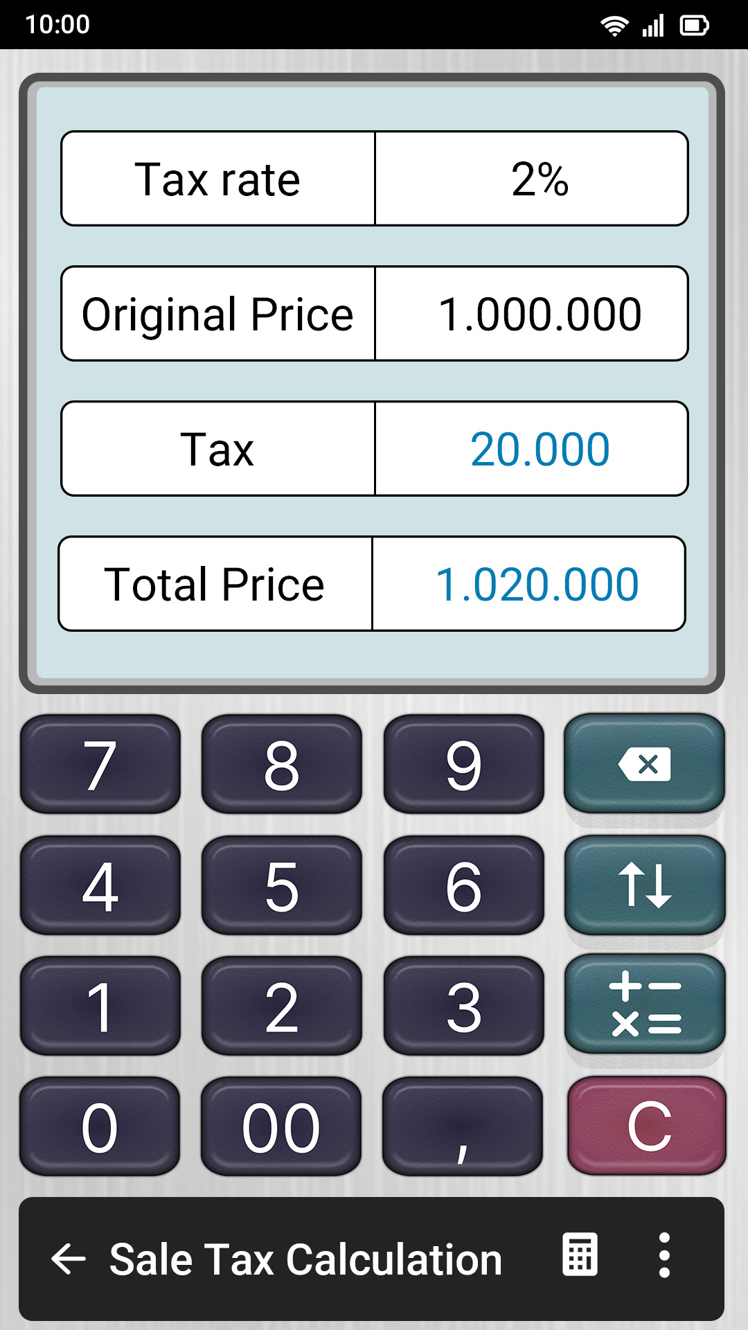 اسکرین شات 4 برنامه Calculator - Unit Converter