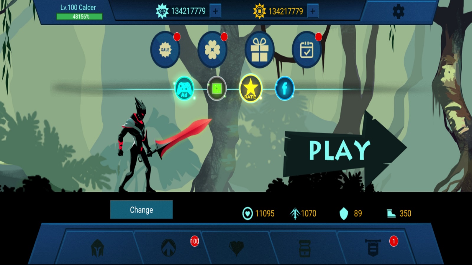 اسکرین شات 2 بازی جنگجوی سایه | نسخه مود شده