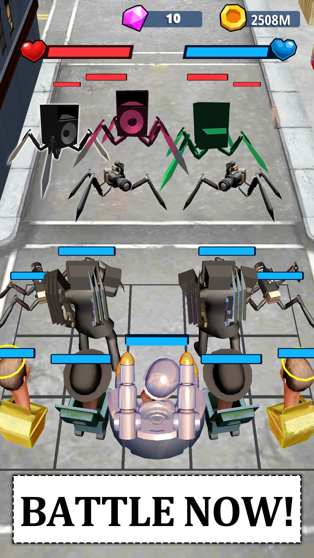 اسکرین شات 1 بازی Monster Fusion War: Blade 3D