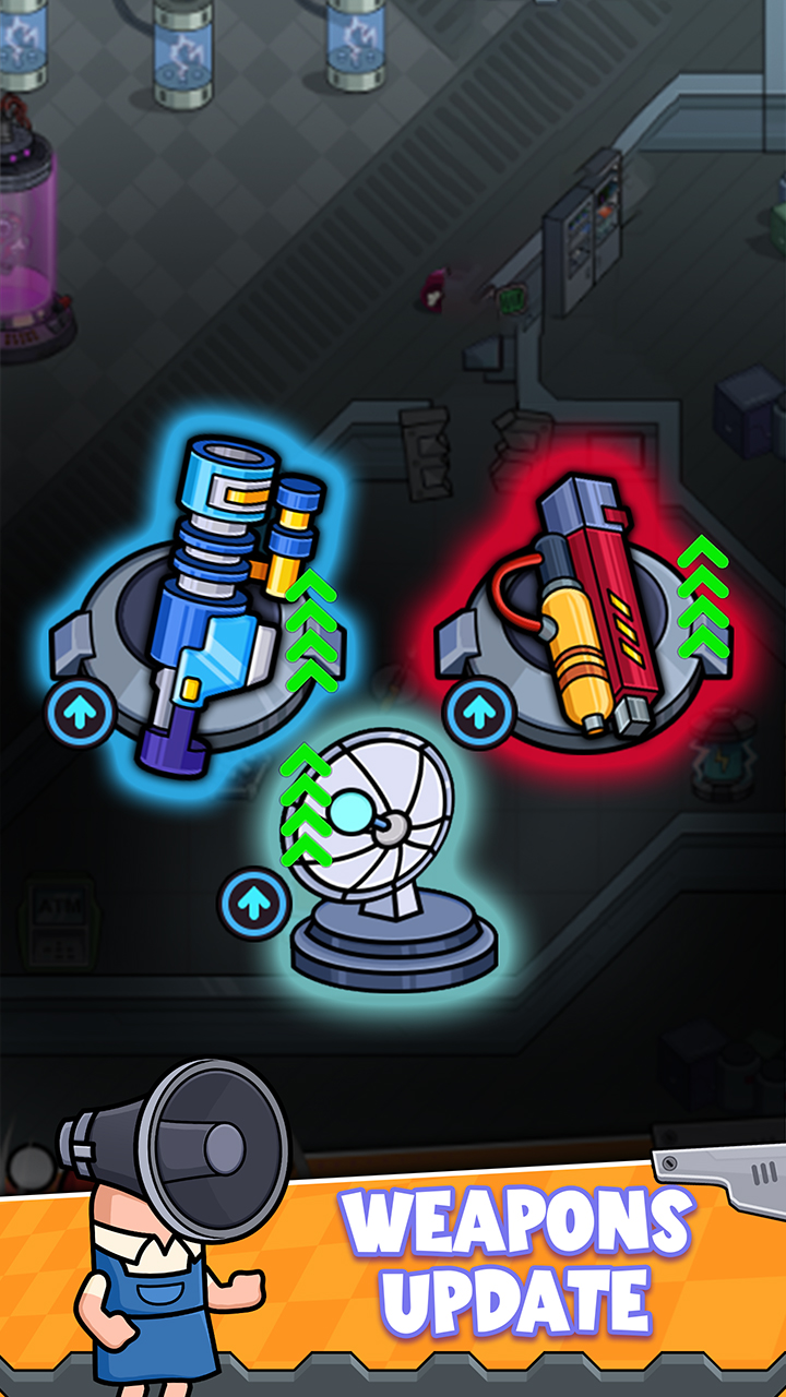 اسکرین شات 1 بازی Monster Space Survivor Battle