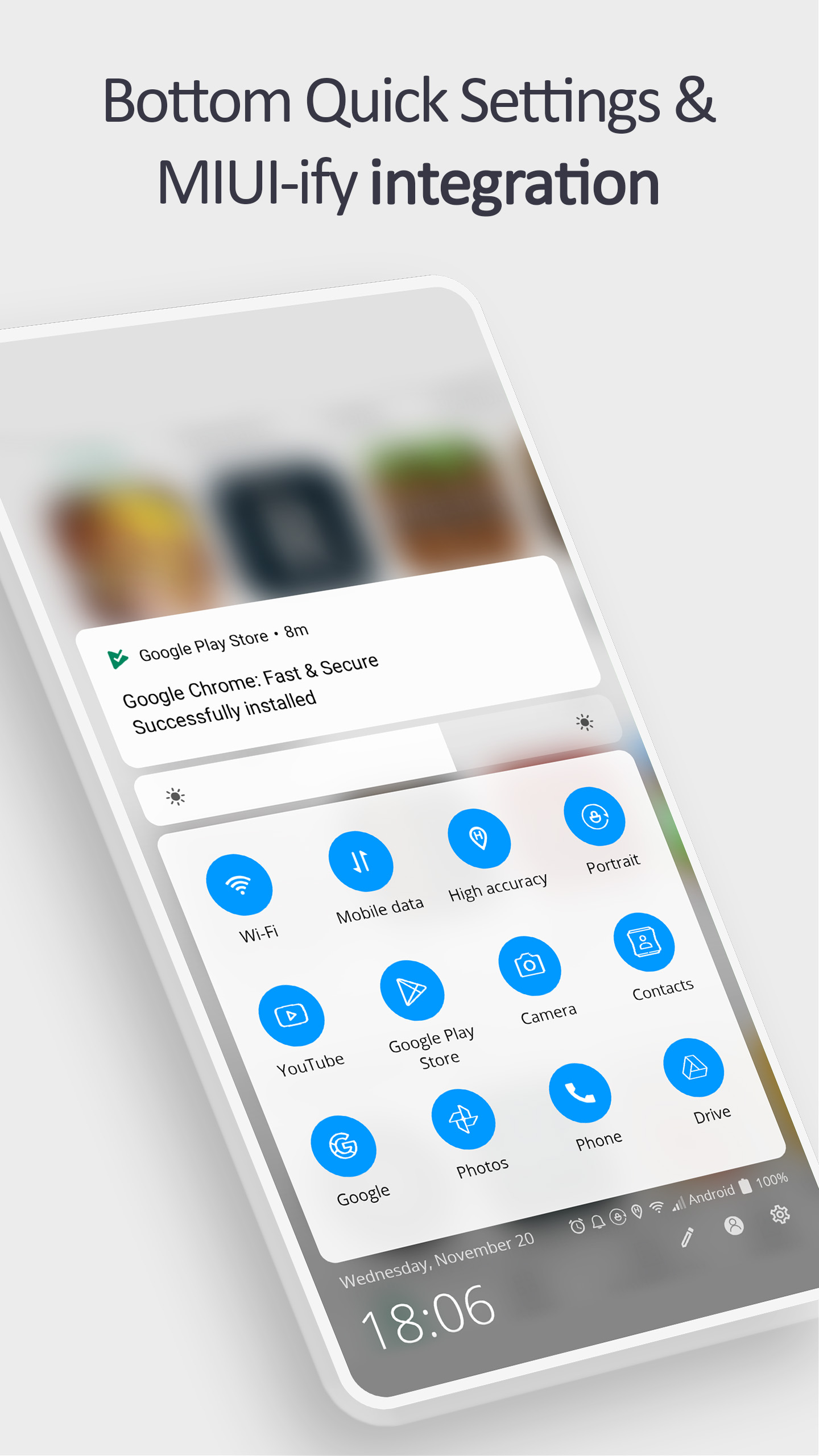 اسکرین شات 5 برنامه Tile Shortcuts: Quick settings