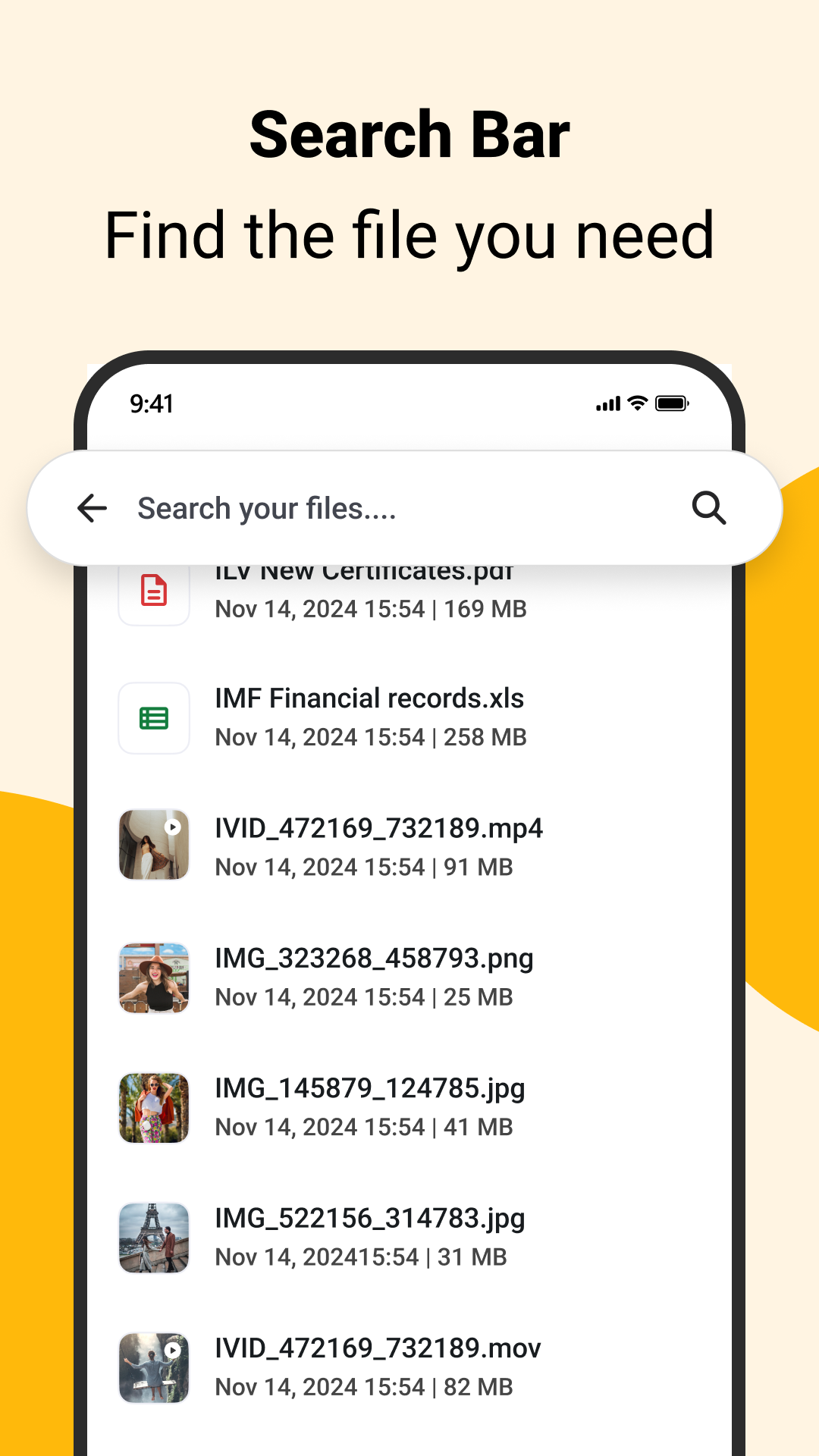 اسکرین شات 3 برنامه My Files - File Manager