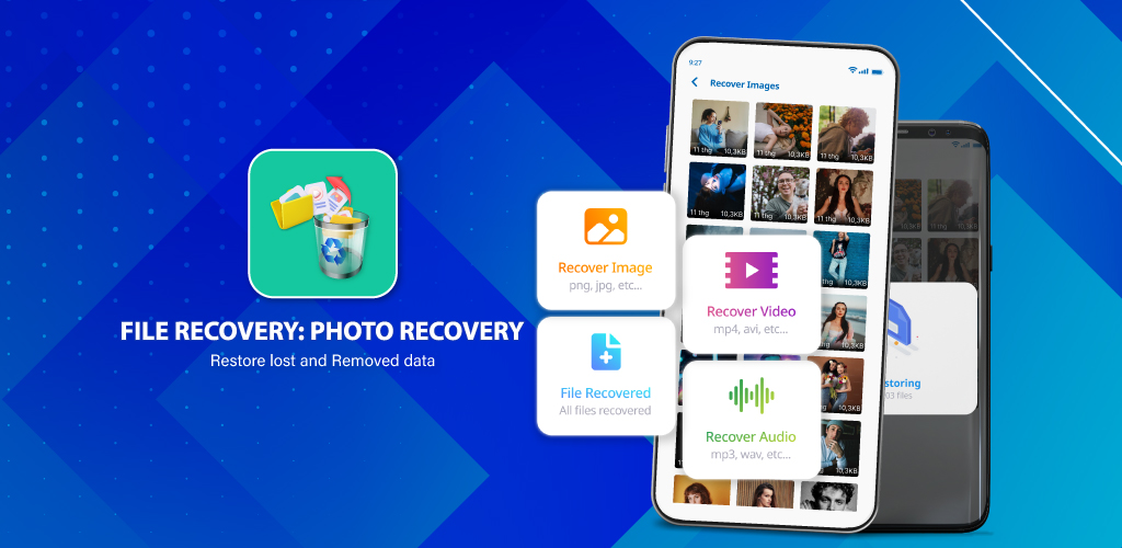اسکرین شات 1 برنامه File Recovery - Photo Recovery