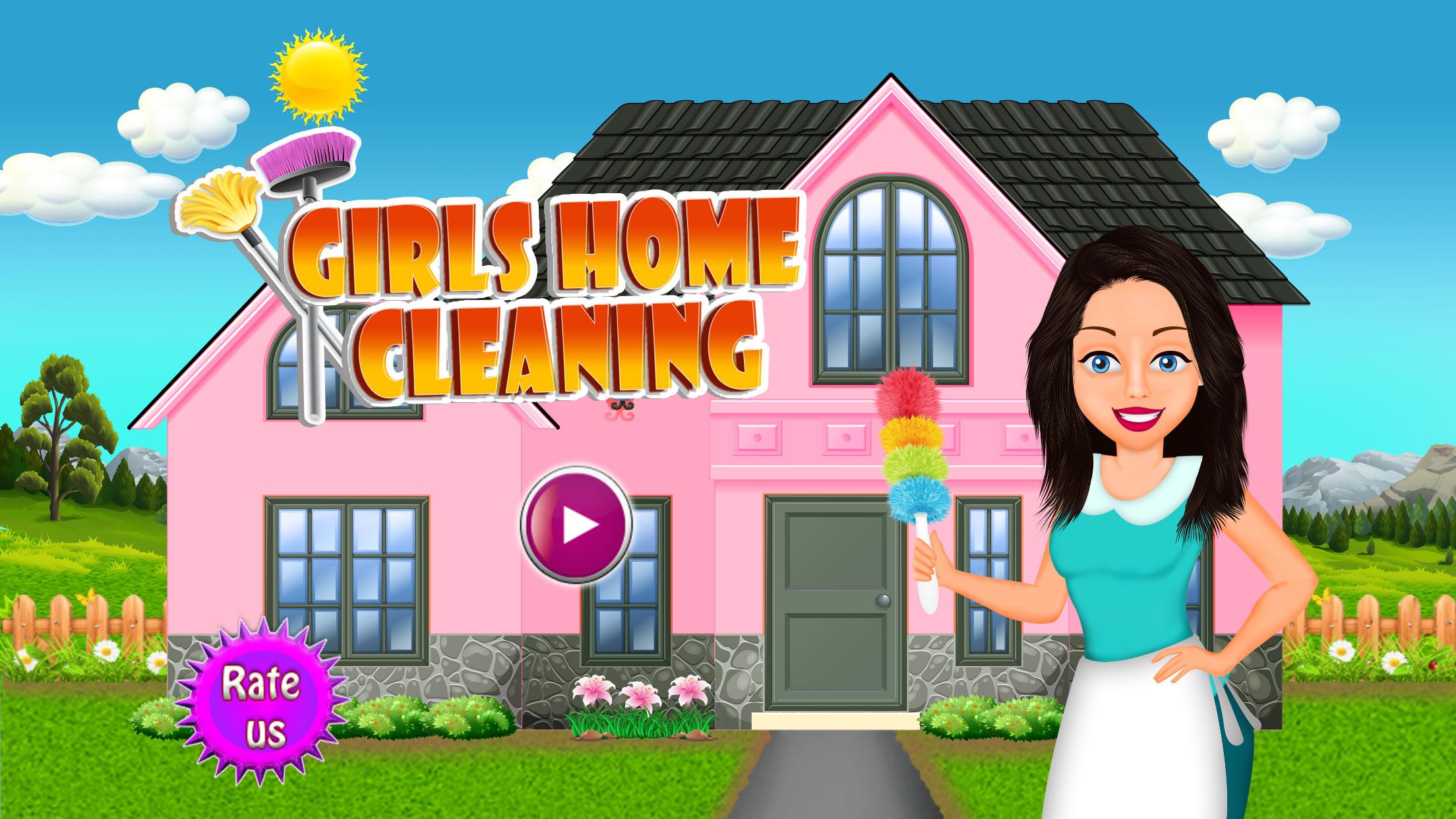 اسکرین شات 5 بازی Girls Home Cleaning & Repair