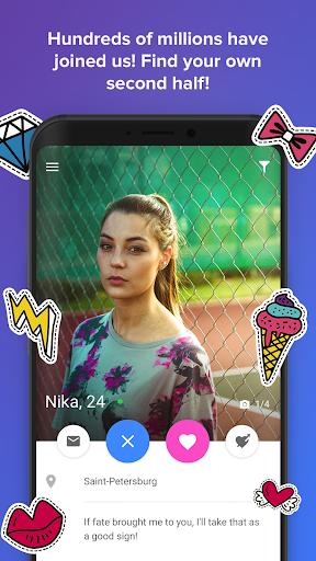 اسکرین شات 1 برنامه Topface - Dating Meeting Chat!