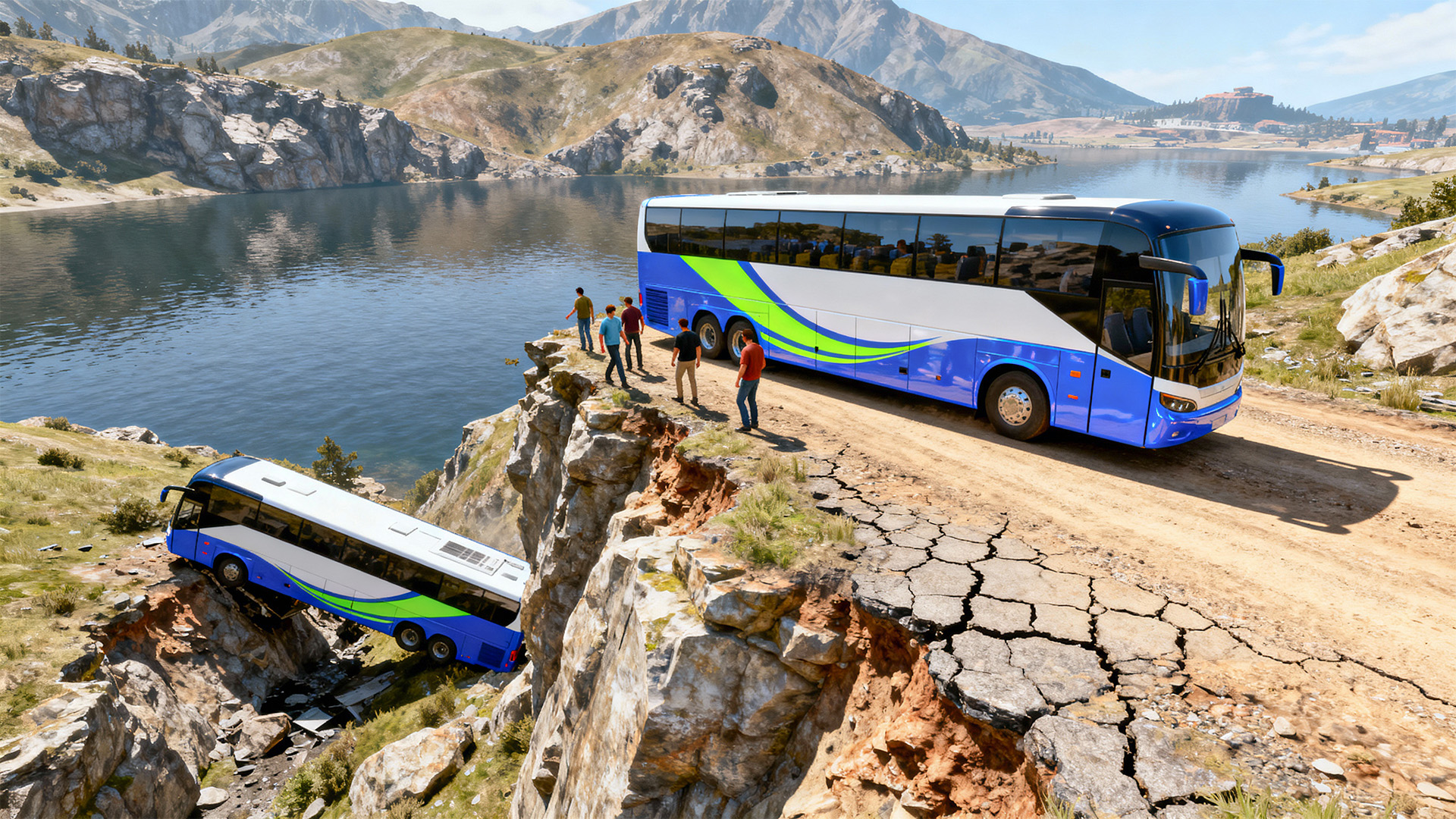 اسکرین شات 3 بازی Indian Bus Game: Bus Simulator