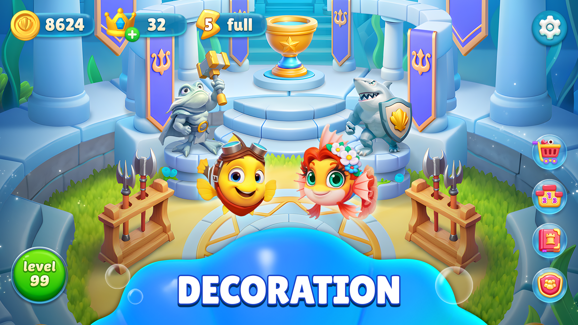 اسکرین شات 4 بازی Aquarium Crush