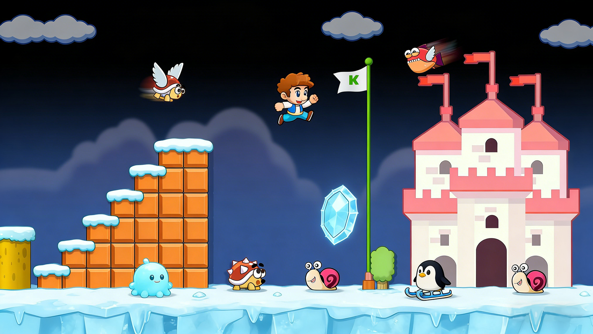 اسکرین شات 1 بازی Maino's World : Super Run Game