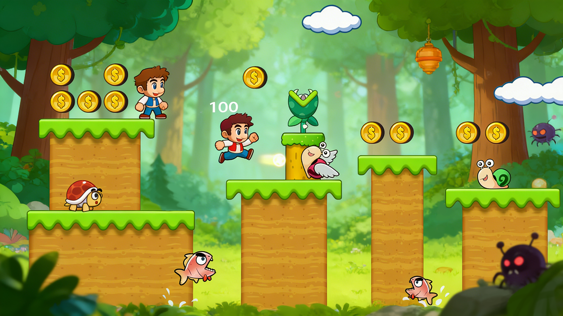 اسکرین شات 2 بازی Maino's World : Super Run Game