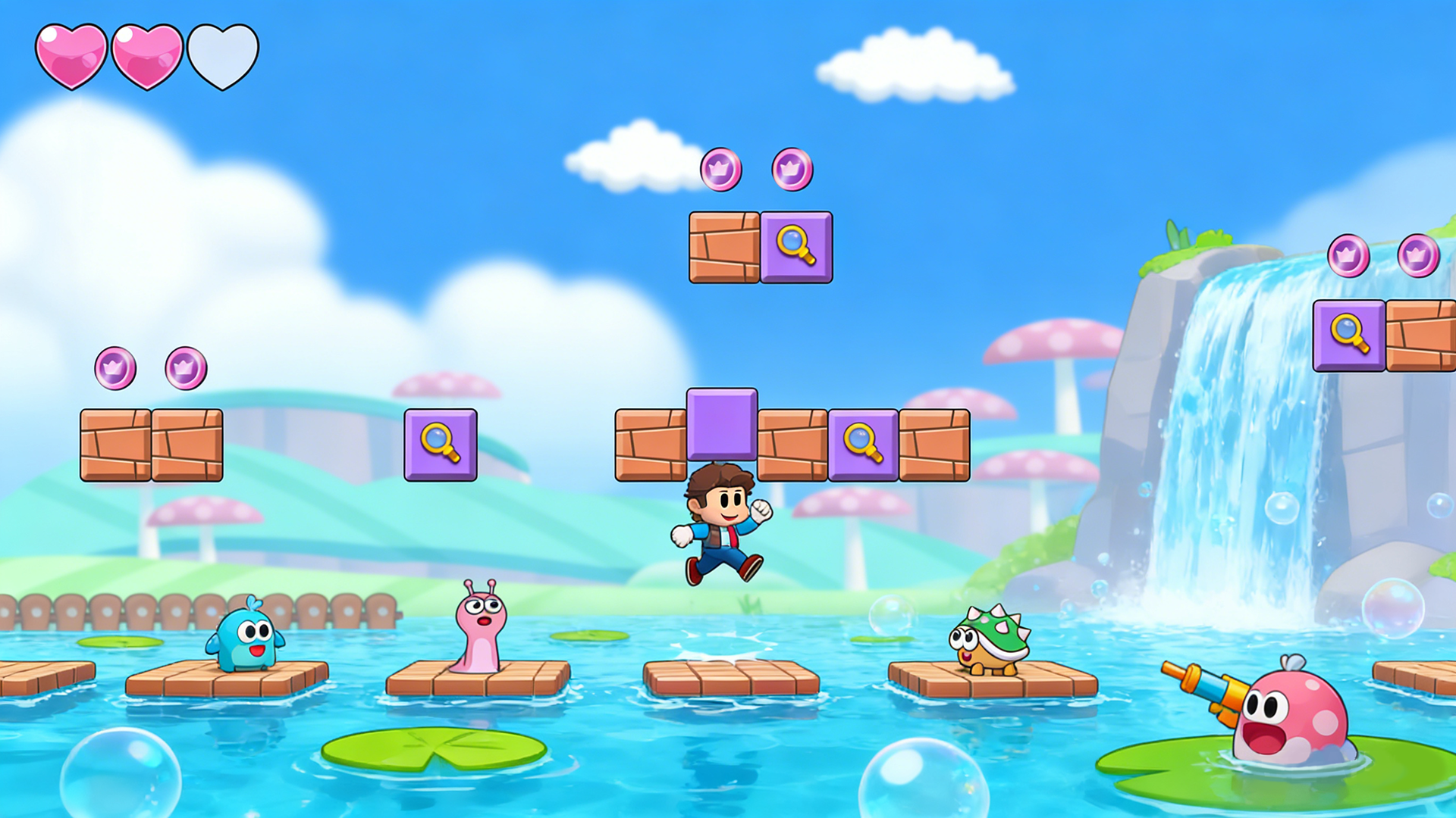 اسکرین شات 3 بازی Maino's World : Super Run Game