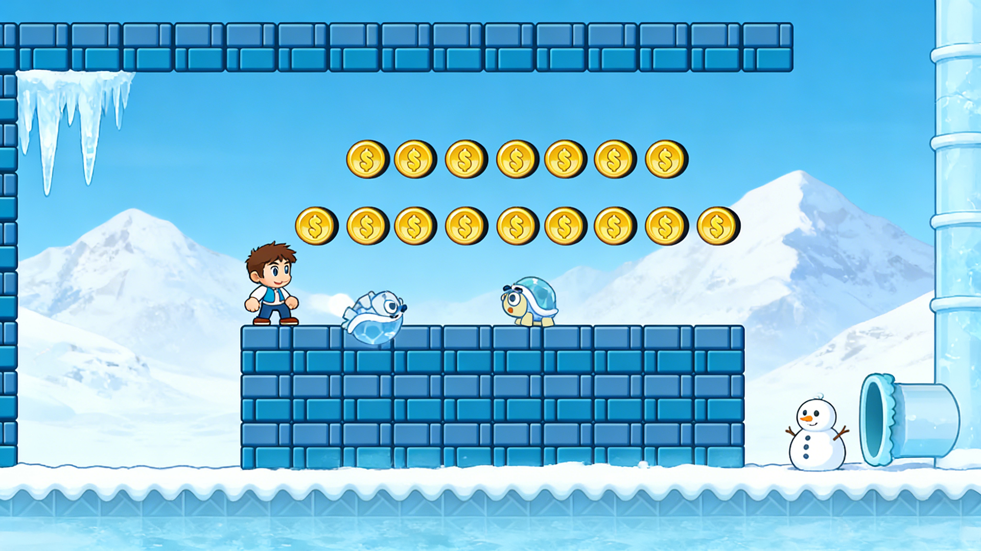 اسکرین شات 4 بازی Maino's World : Super Run Game