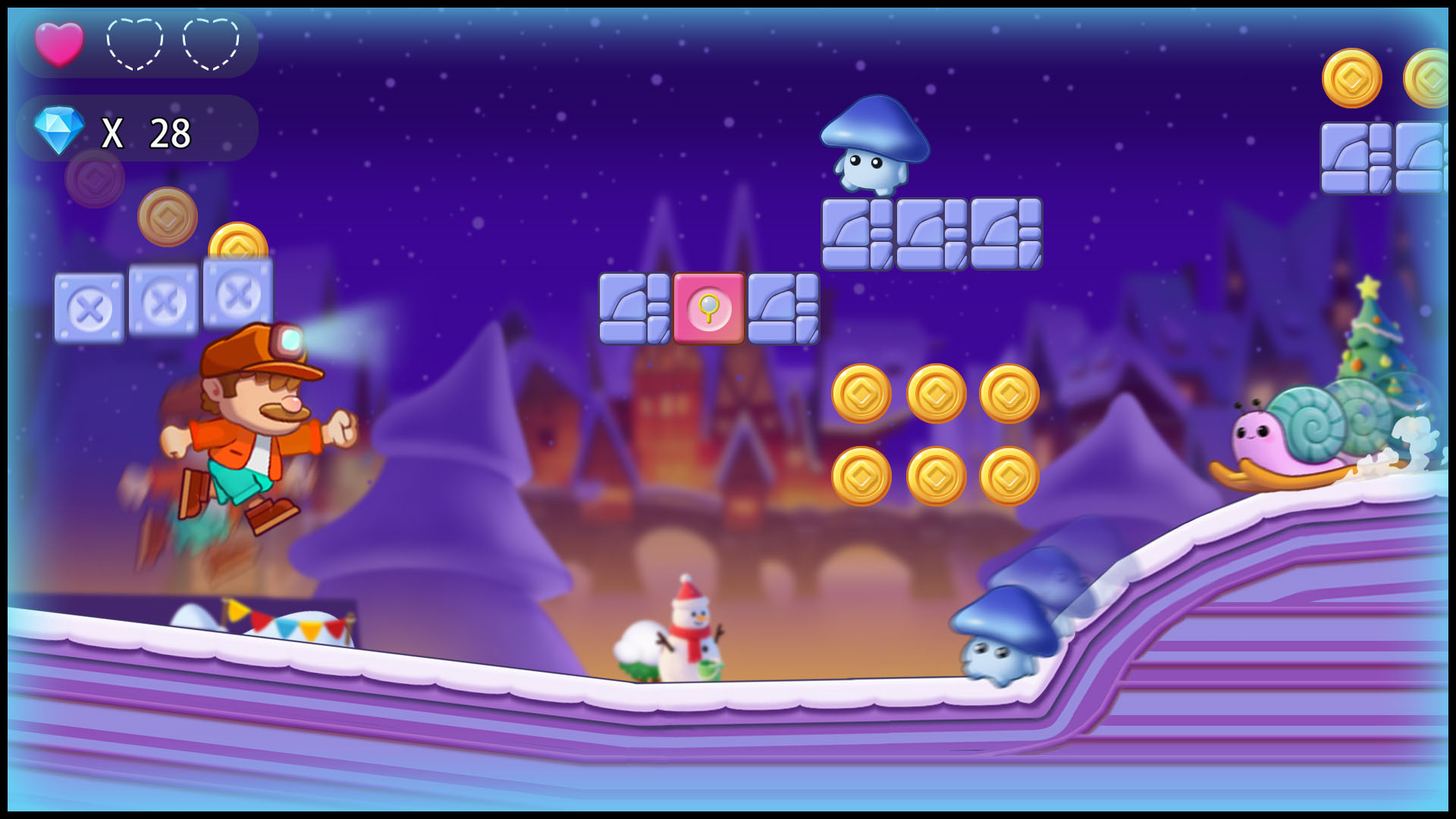 اسکرین شات 2 بازی Super Malin Jump:run game