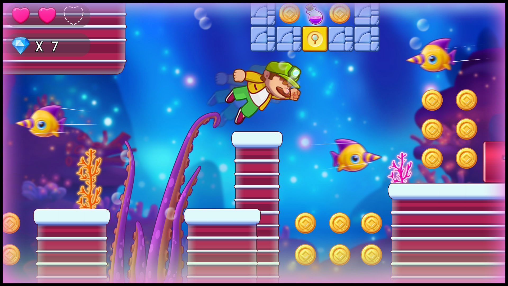 اسکرین شات 3 بازی Super Malin Jump:run game