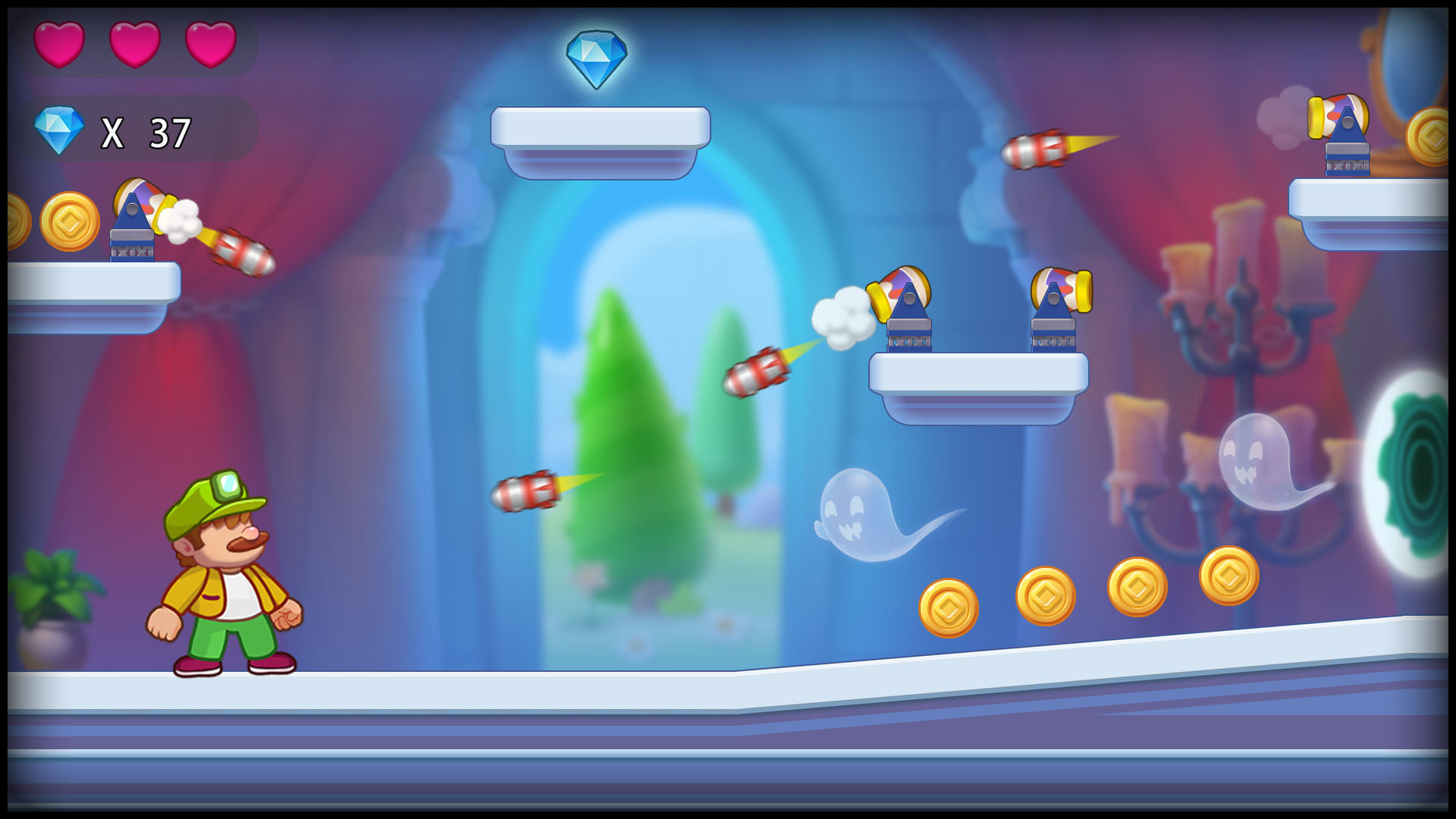 اسکرین شات 5 بازی Super Malin Jump:run game