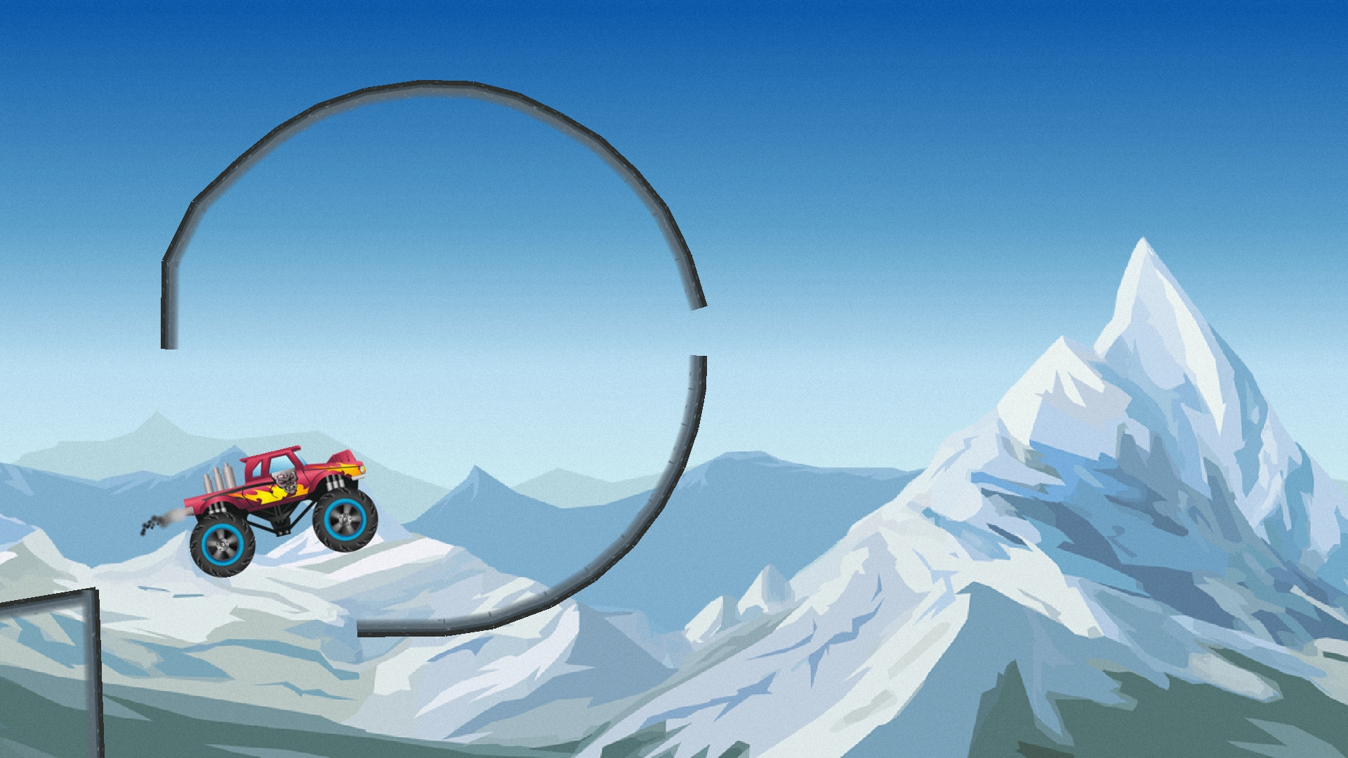 اسکرین شات 3 بازی Monster Stunts: Ninja Hop