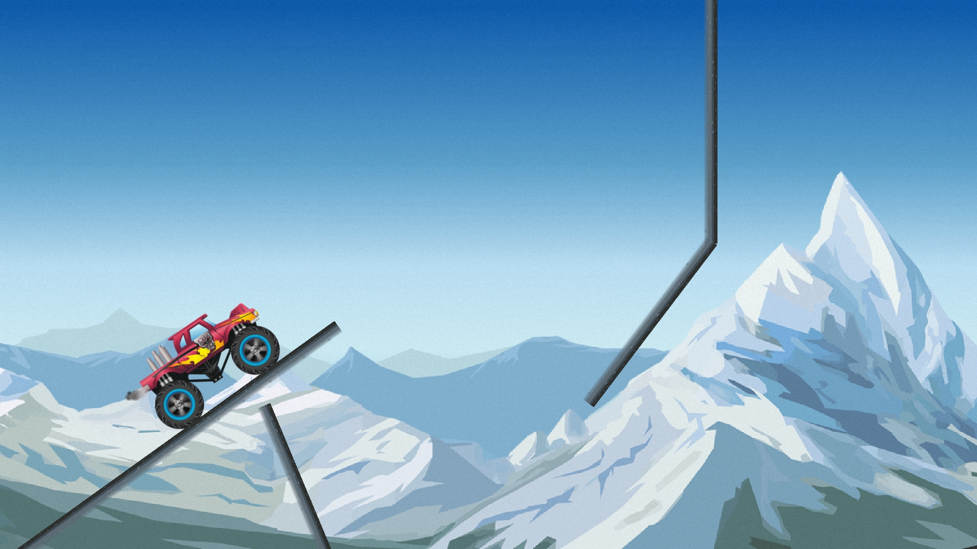 اسکرین شات 1 بازی Monster Stunts: Ninja Hop