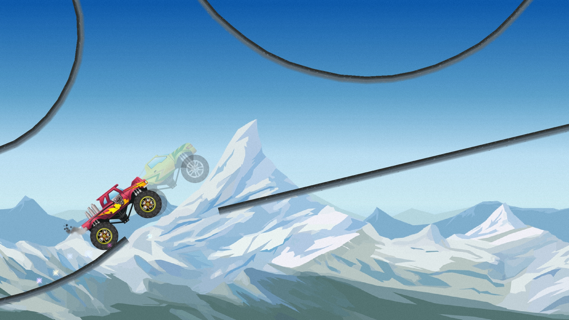 اسکرین شات 4 بازی Monster Stunts: Ninja Hop