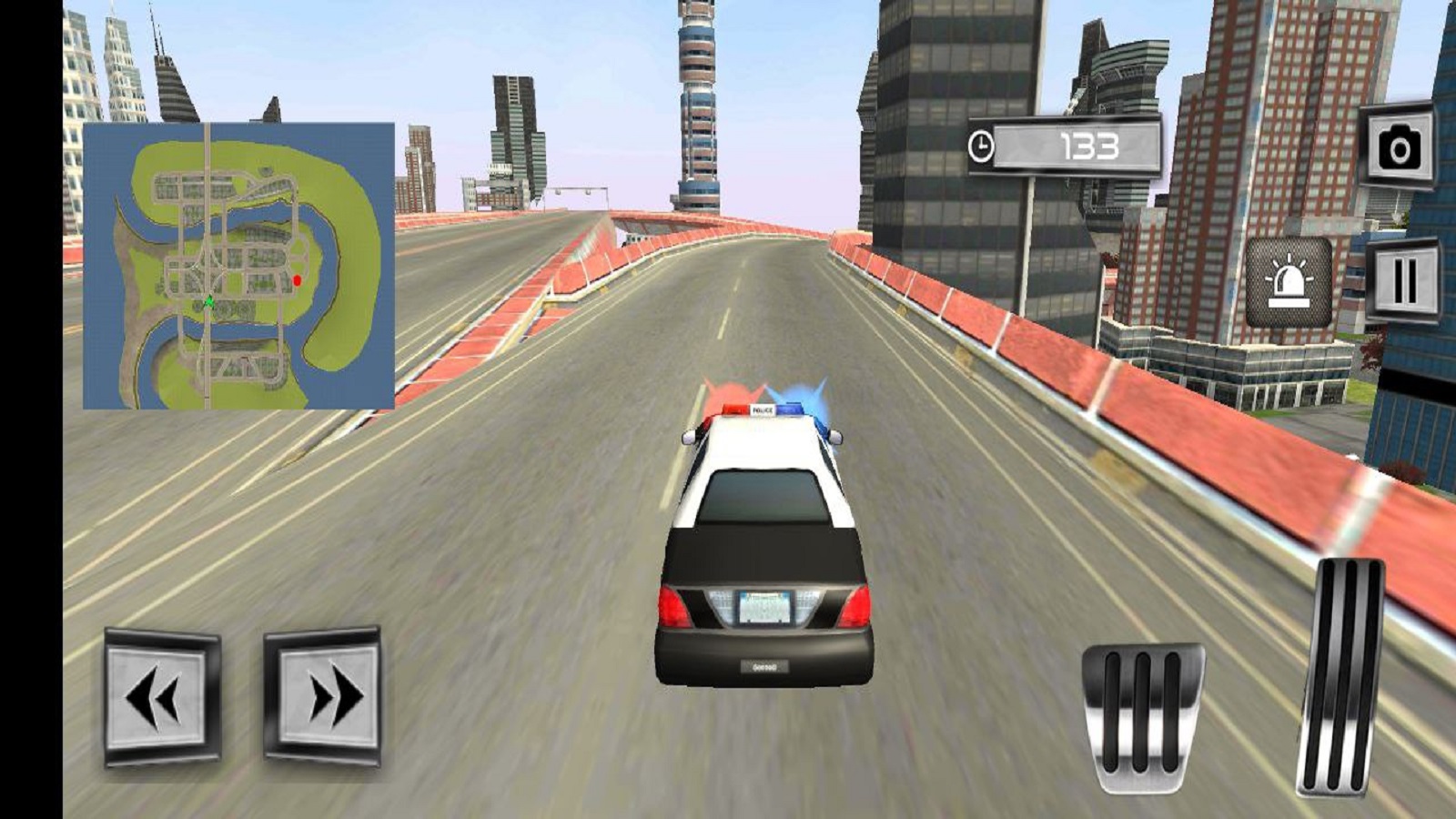 اسکرین شات 2 بازی بازی ماشین پلیس