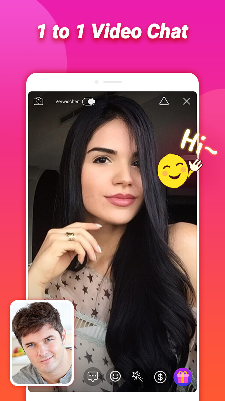 اسکرین شات 2 برنامه TopU - video chat online